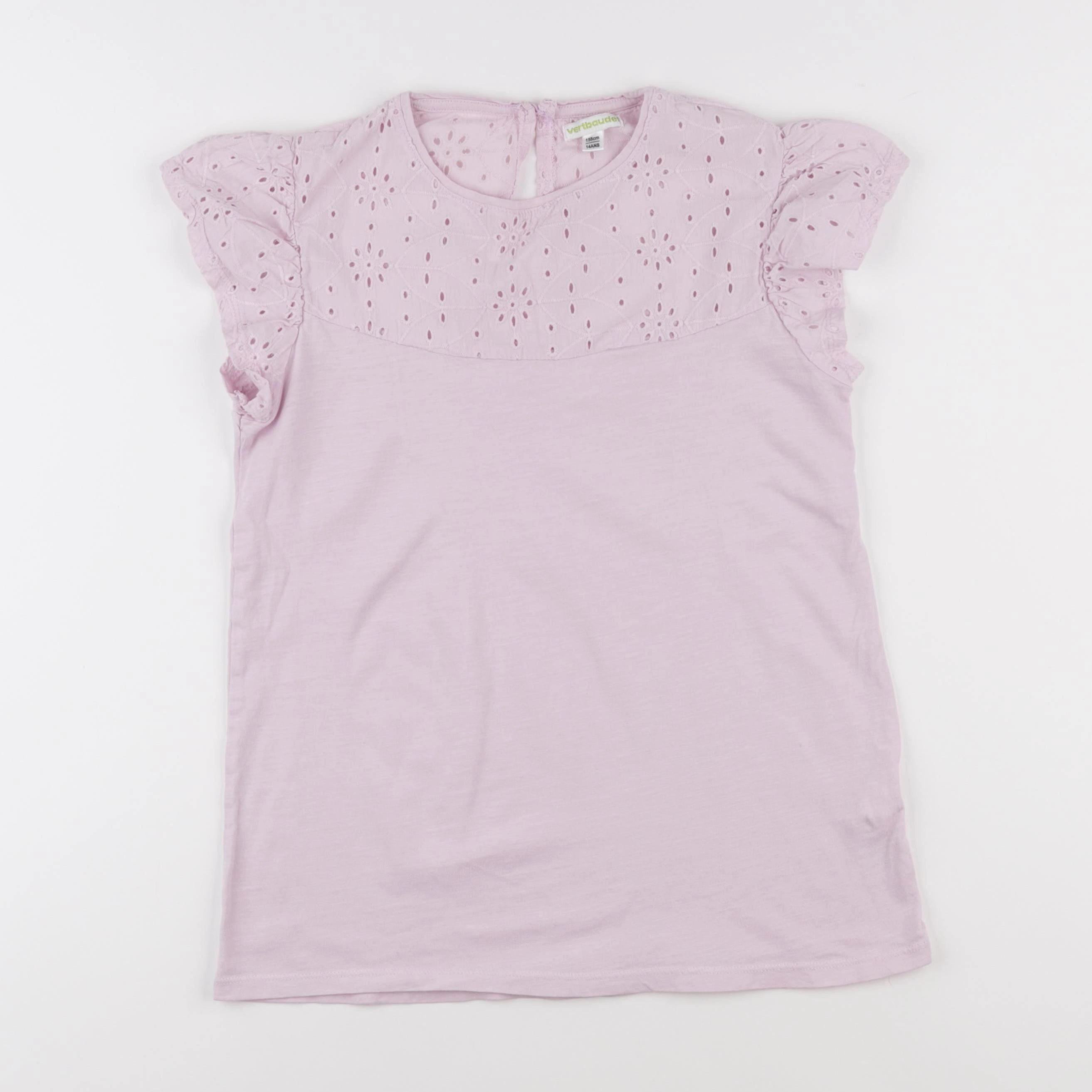 Vertbaudet - tee-shirt rose - 14 ans