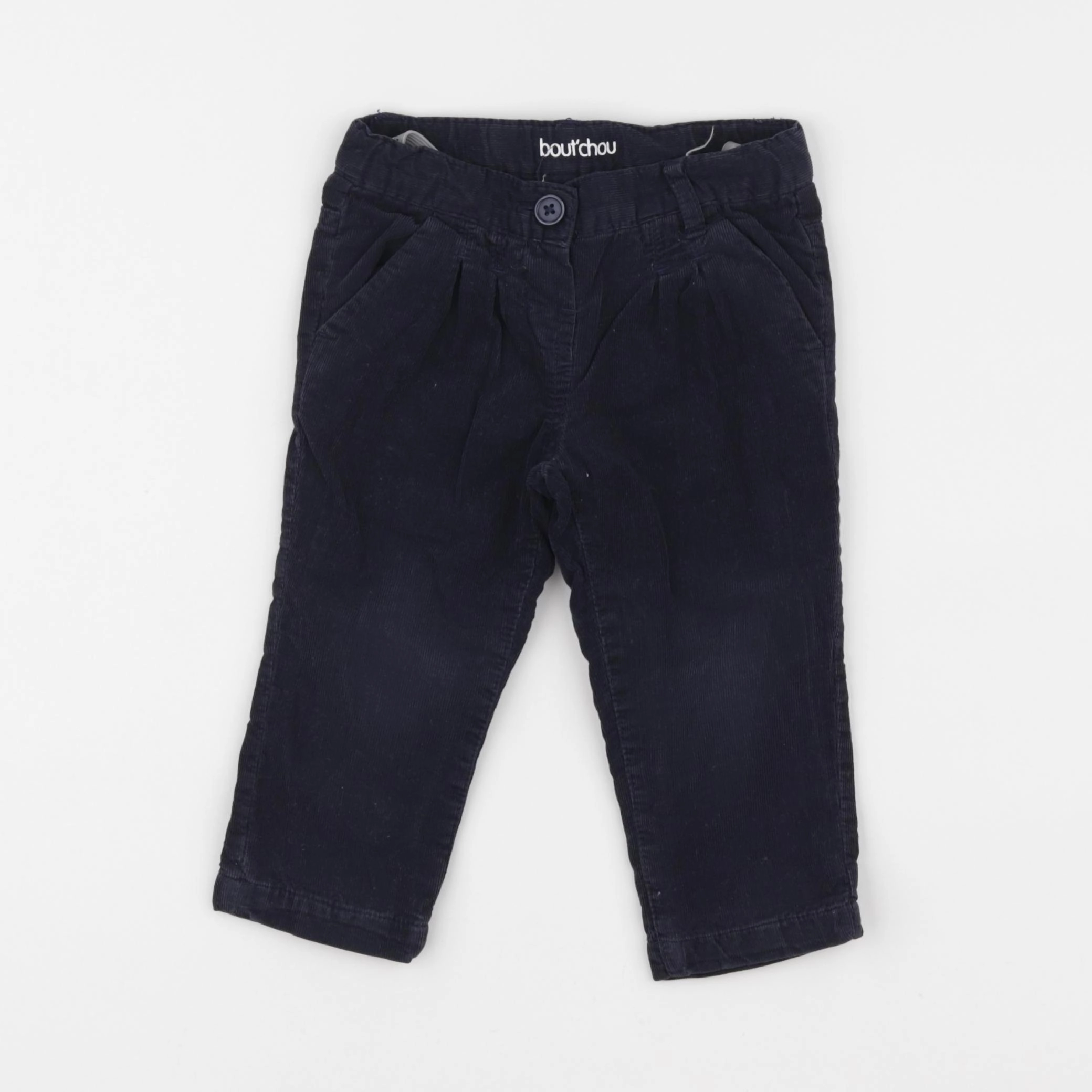 Boutchou - pantalon bleu - 9 mois