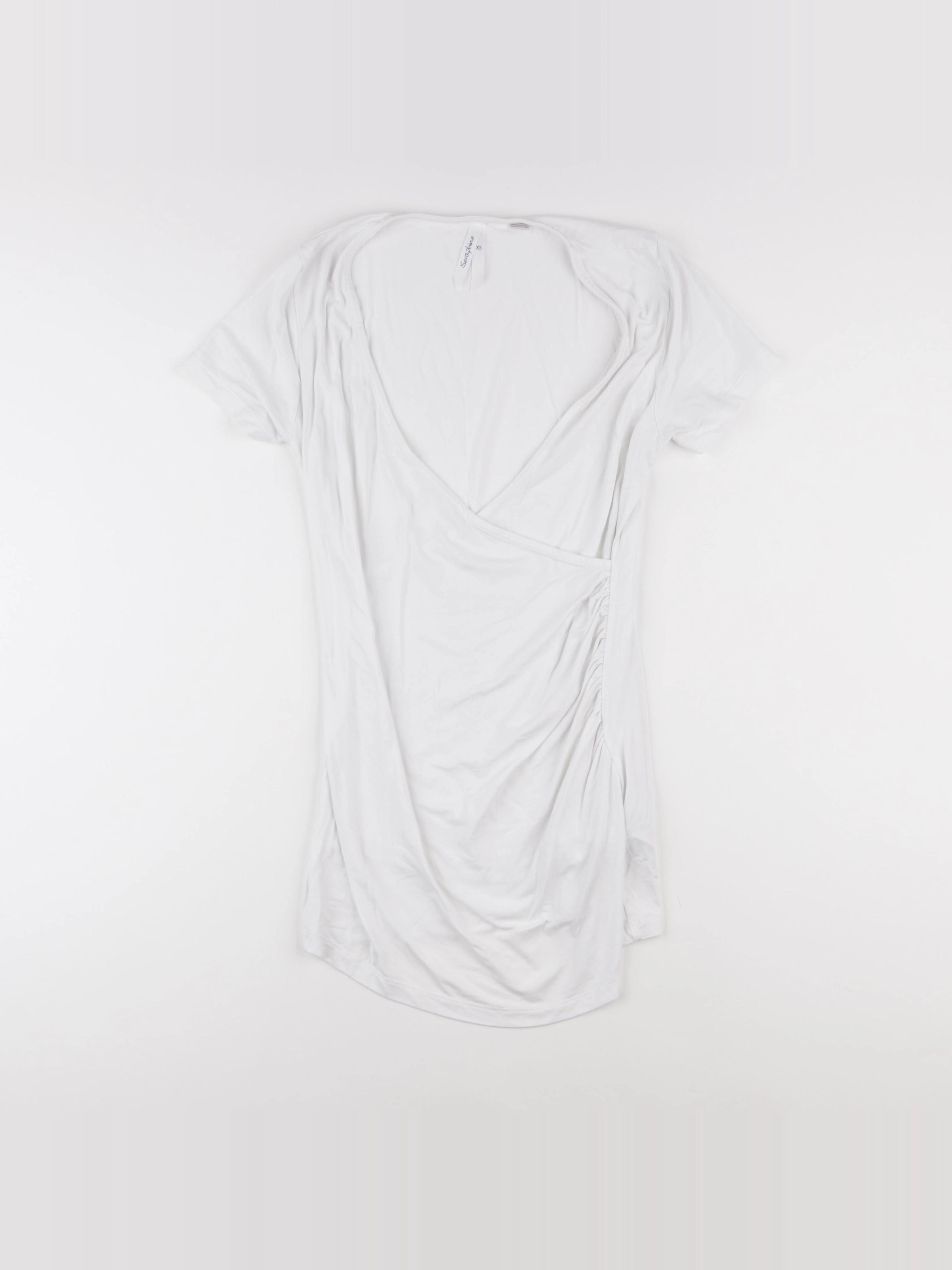 Seraphine - tee-shirt grossesse, allaitement blanc - xs