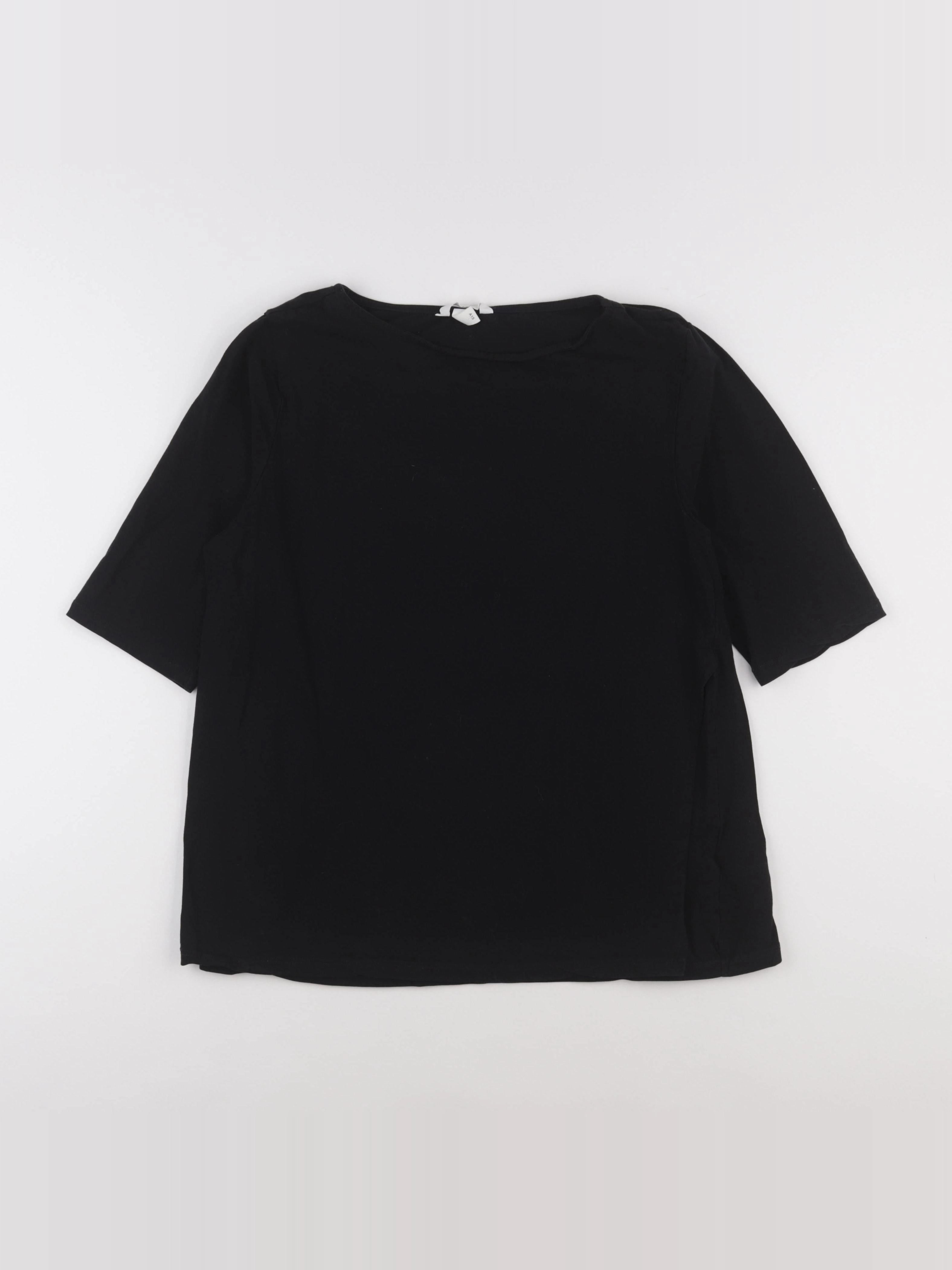 H&M - tee-shirt grossesse noir - m