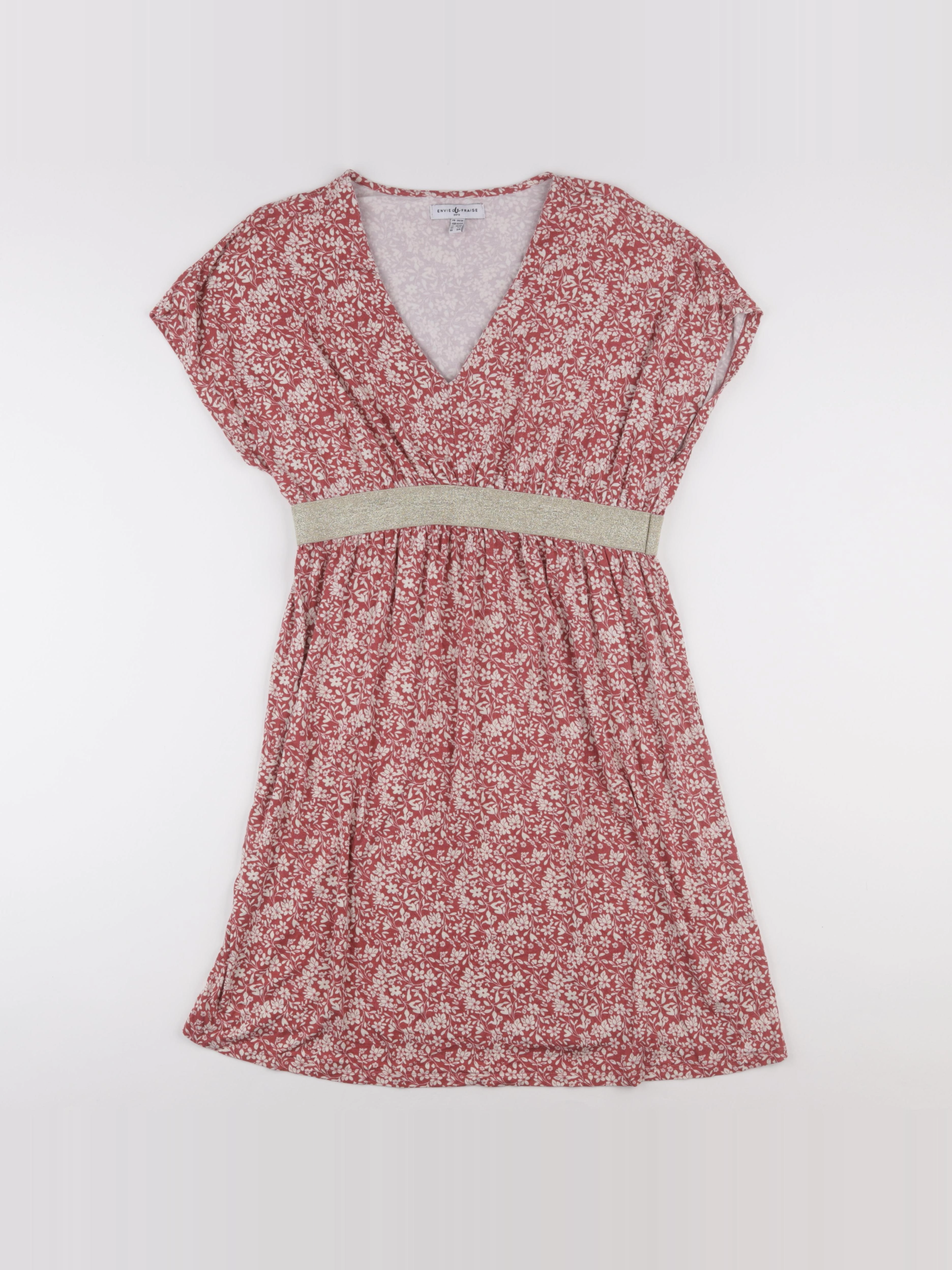 Envie de fraise - robe grossesse rose - 34 à 36