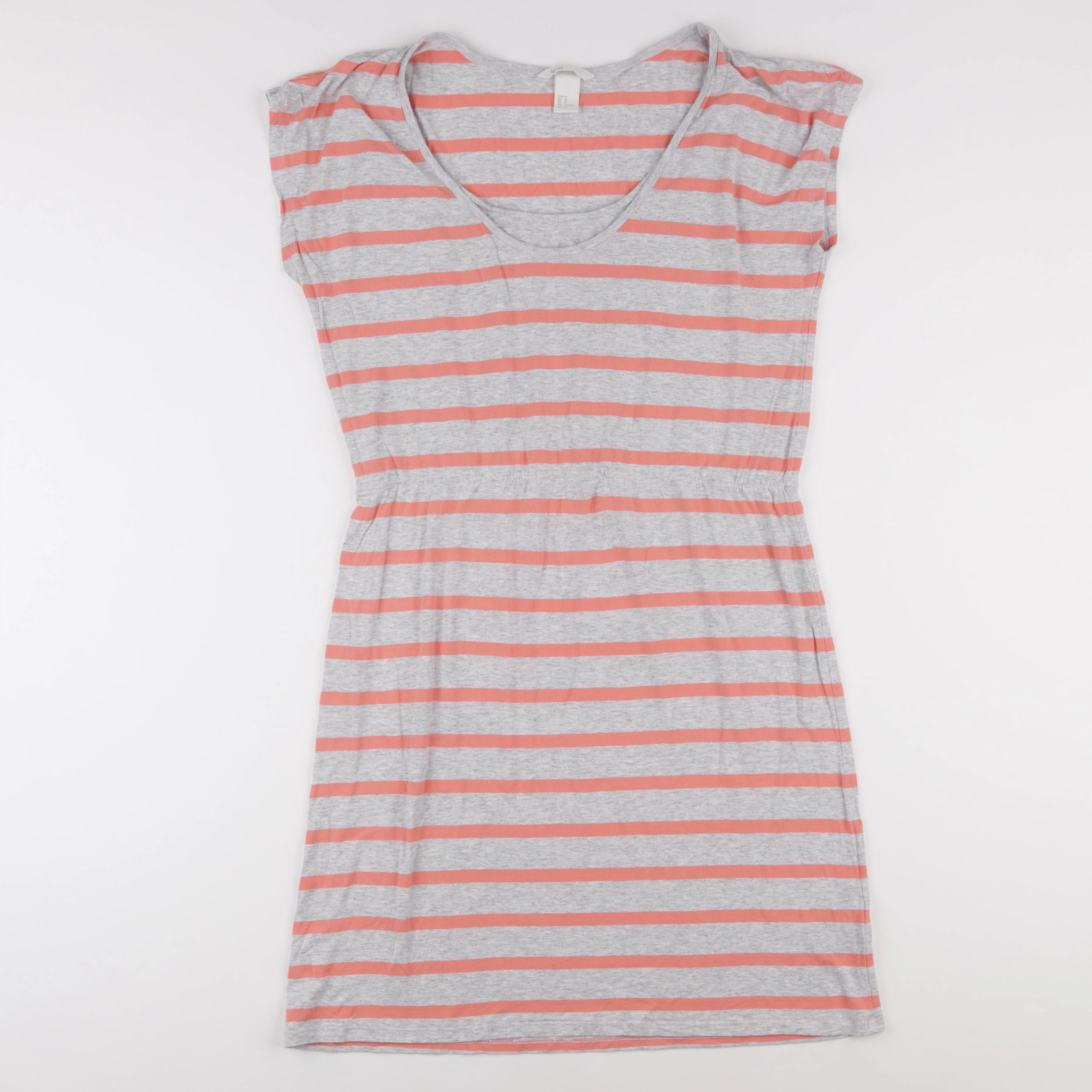 H&M - robe grossesse gris - m