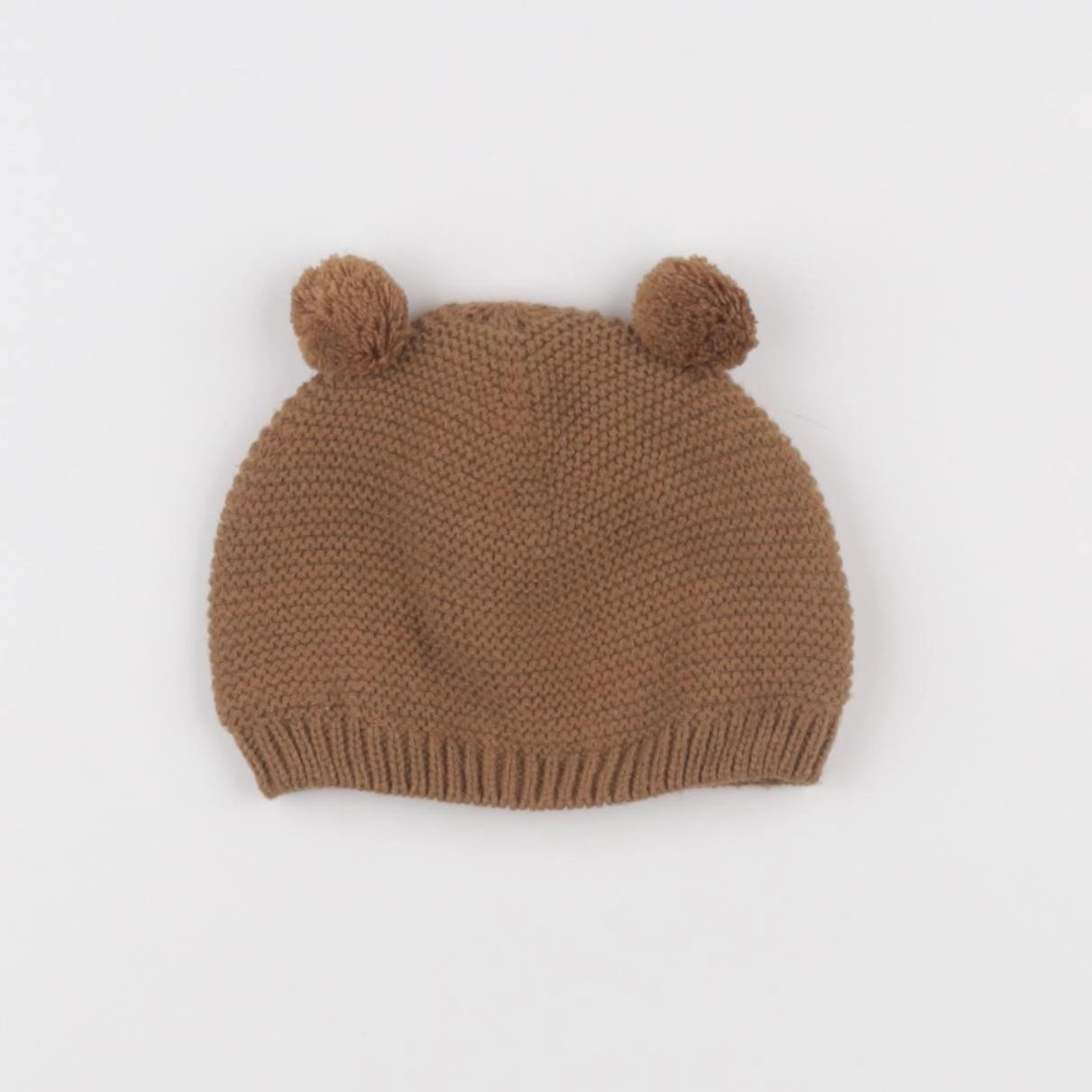 Zara - bonnet marron - 3/9 mois