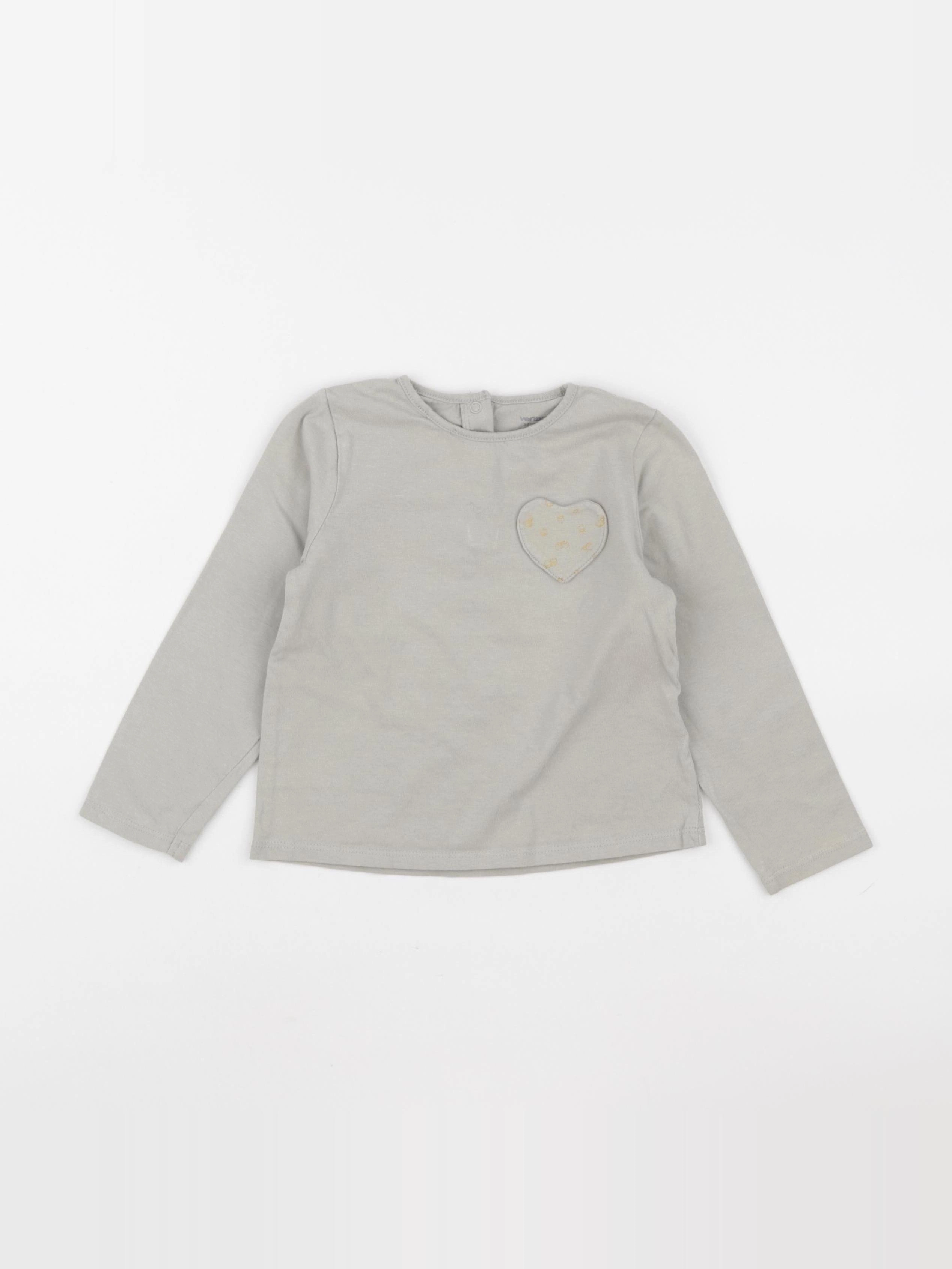 Vertbaudet - tee-shirt vert - 36 mois