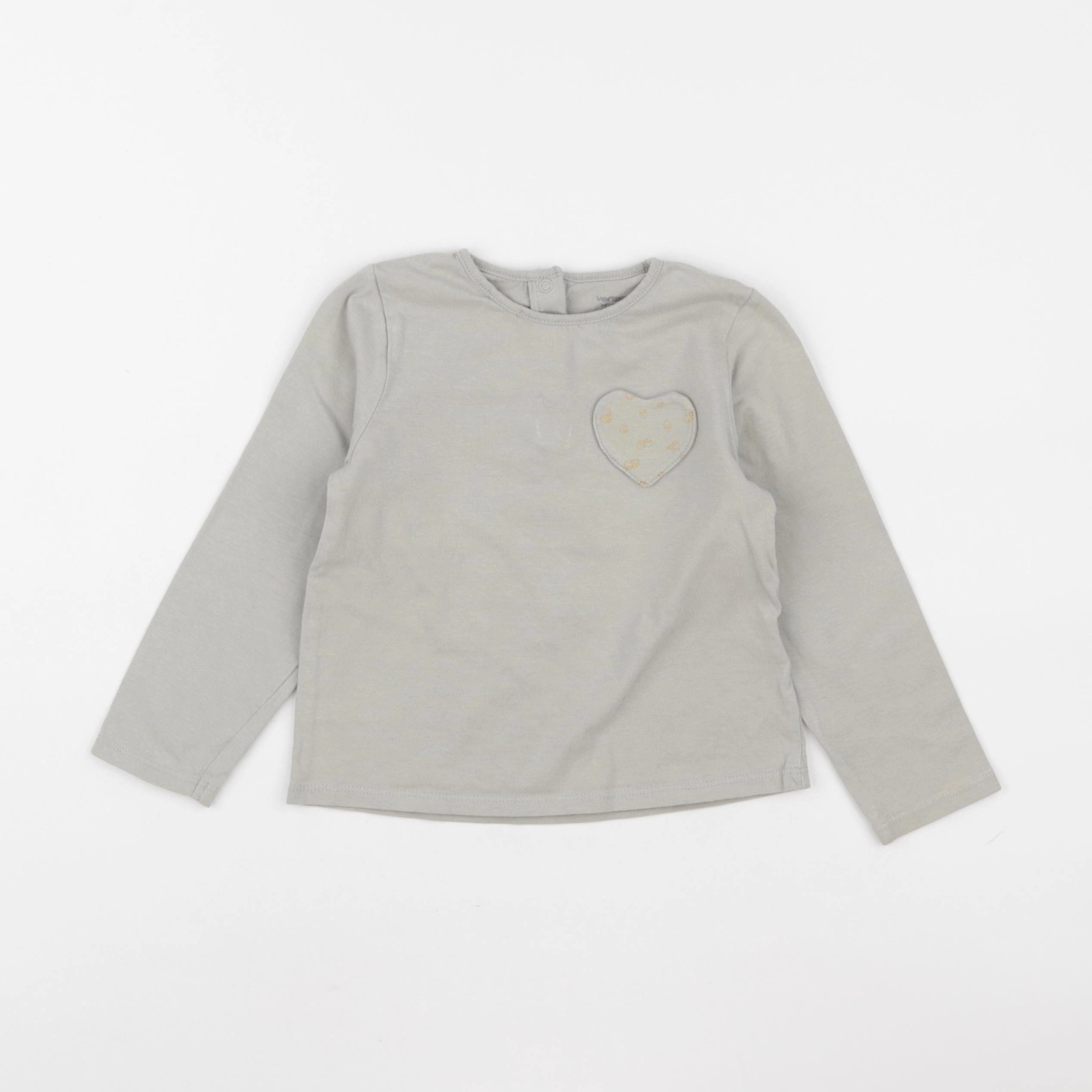 Vertbaudet - tee-shirt vert - 36 mois