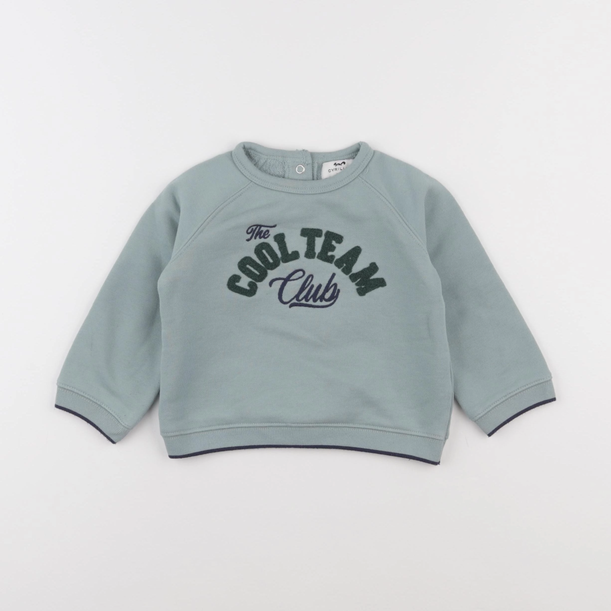 Cyrillus - sweat vert - 24 mois