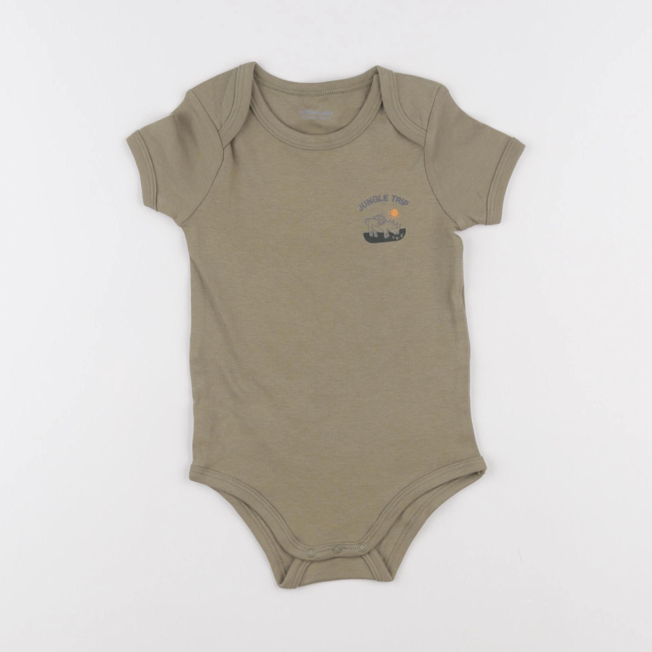 Vertbaudet - body vert - 24 mois