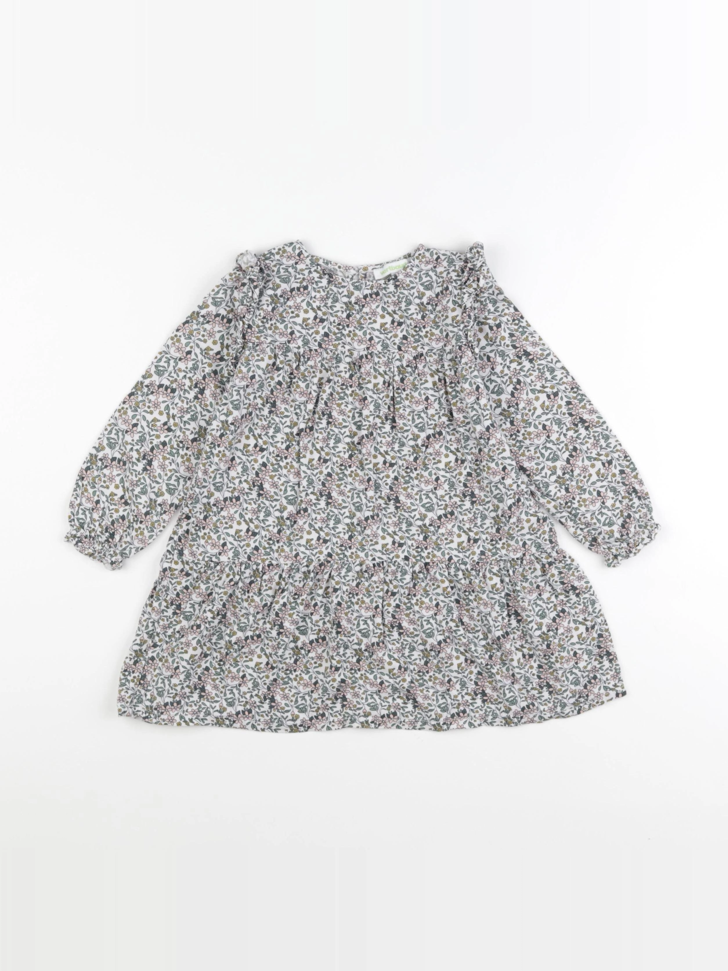 Vertbaudet - robe blanc - 3 ans