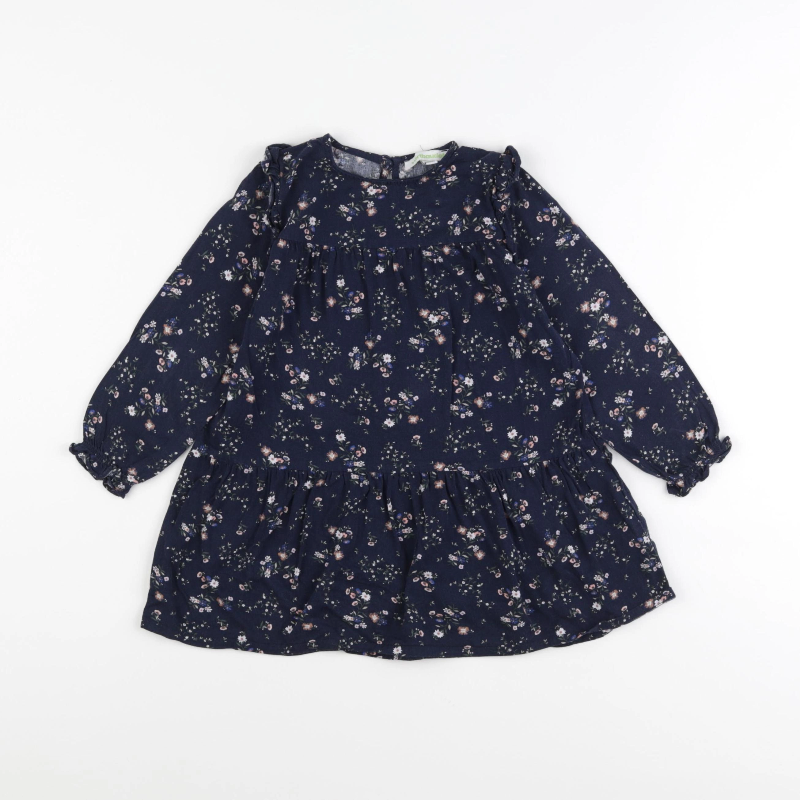 Vertbaudet - robe bleu - 3 ans
