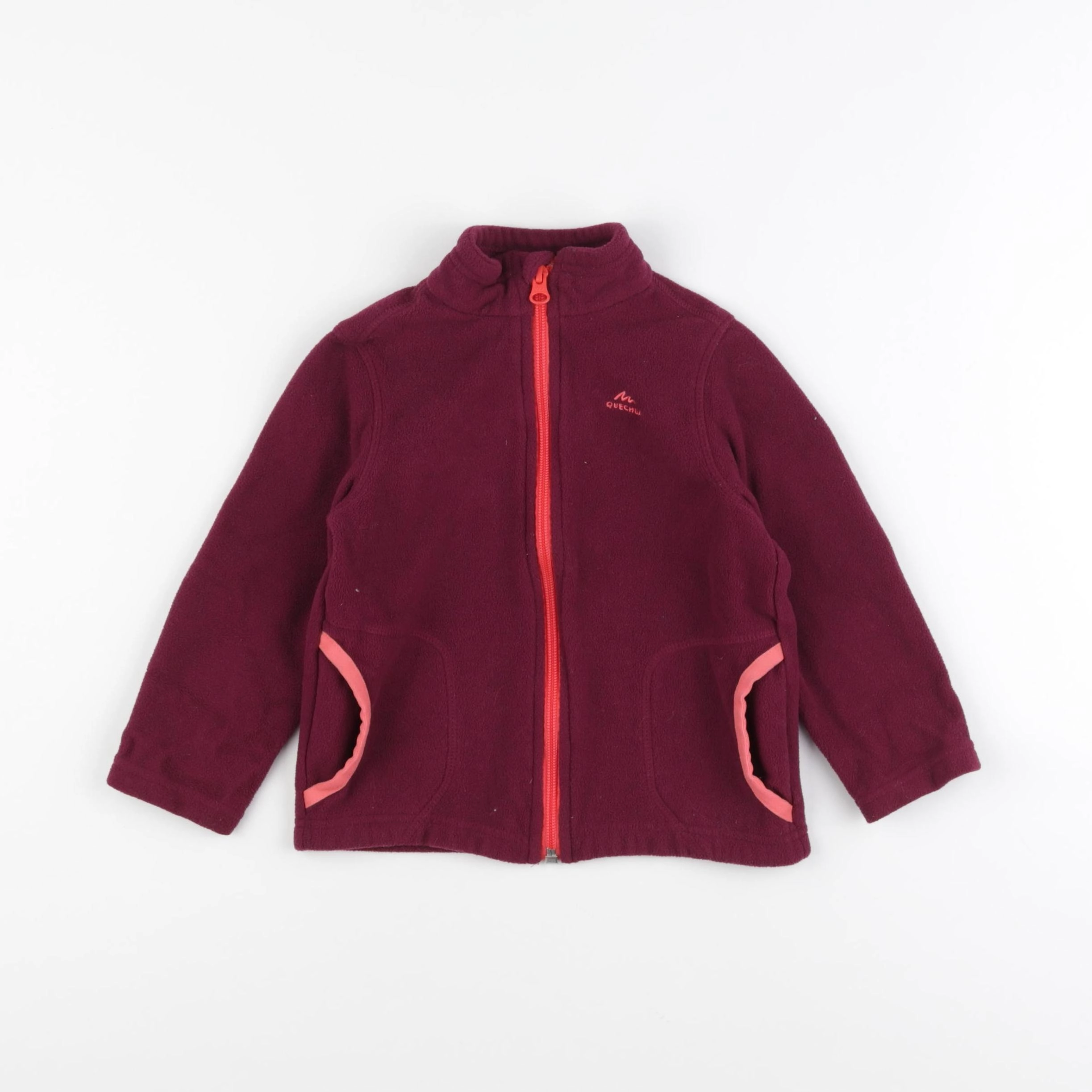 Decathlon ski - polaire violet - 3/4 ans