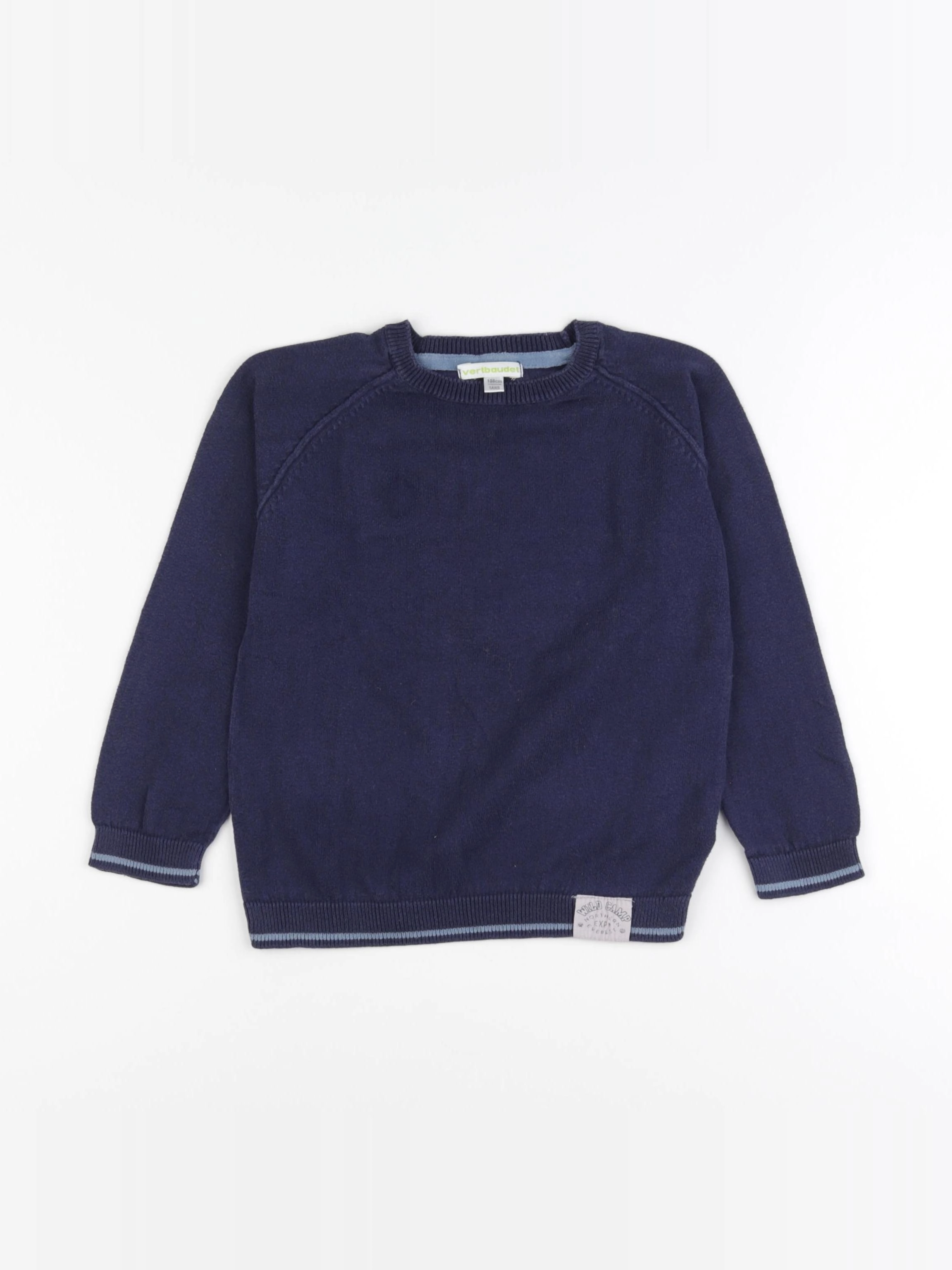 Vertbaudet - pull bleu - 5 ans