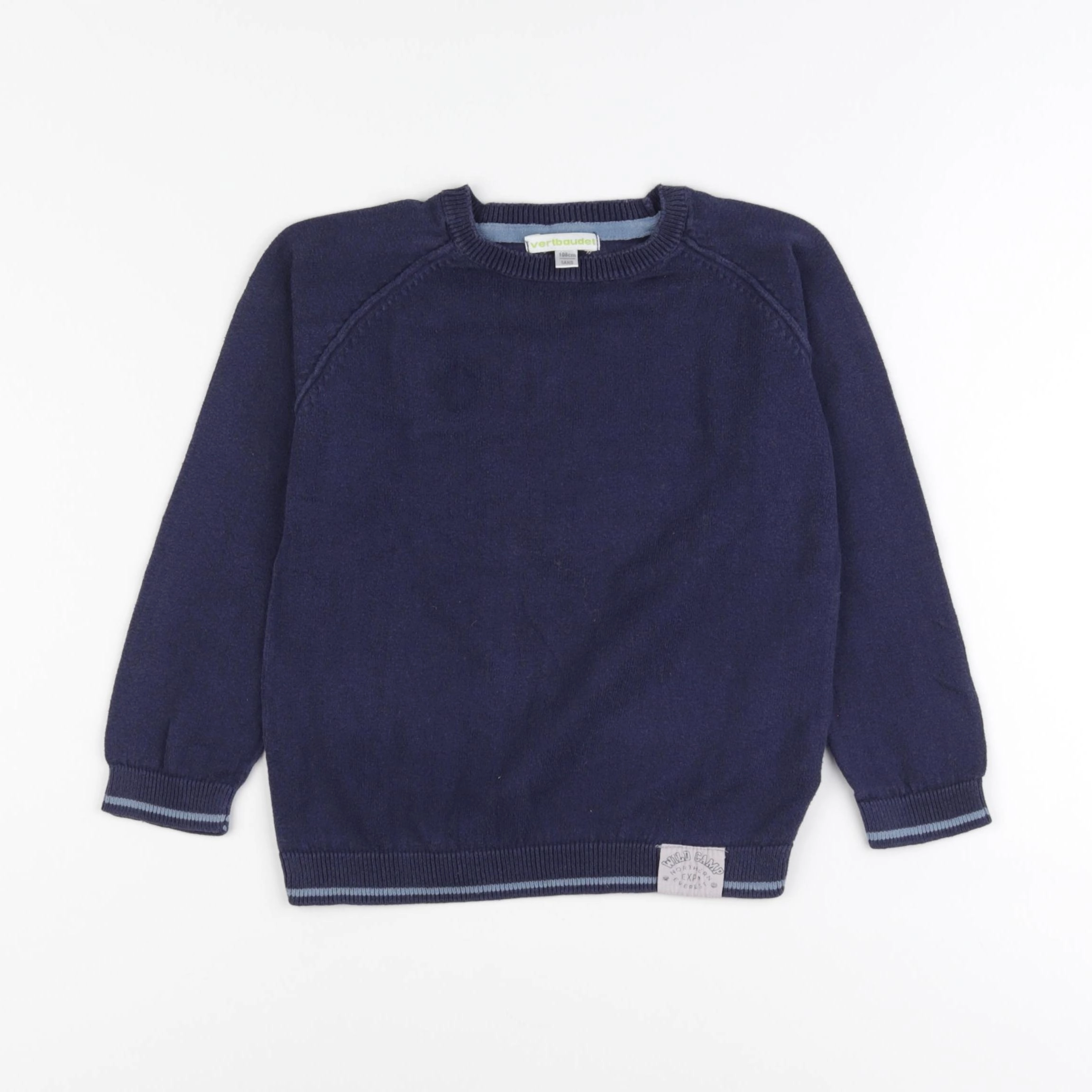 Vertbaudet - pull bleu - 5 ans