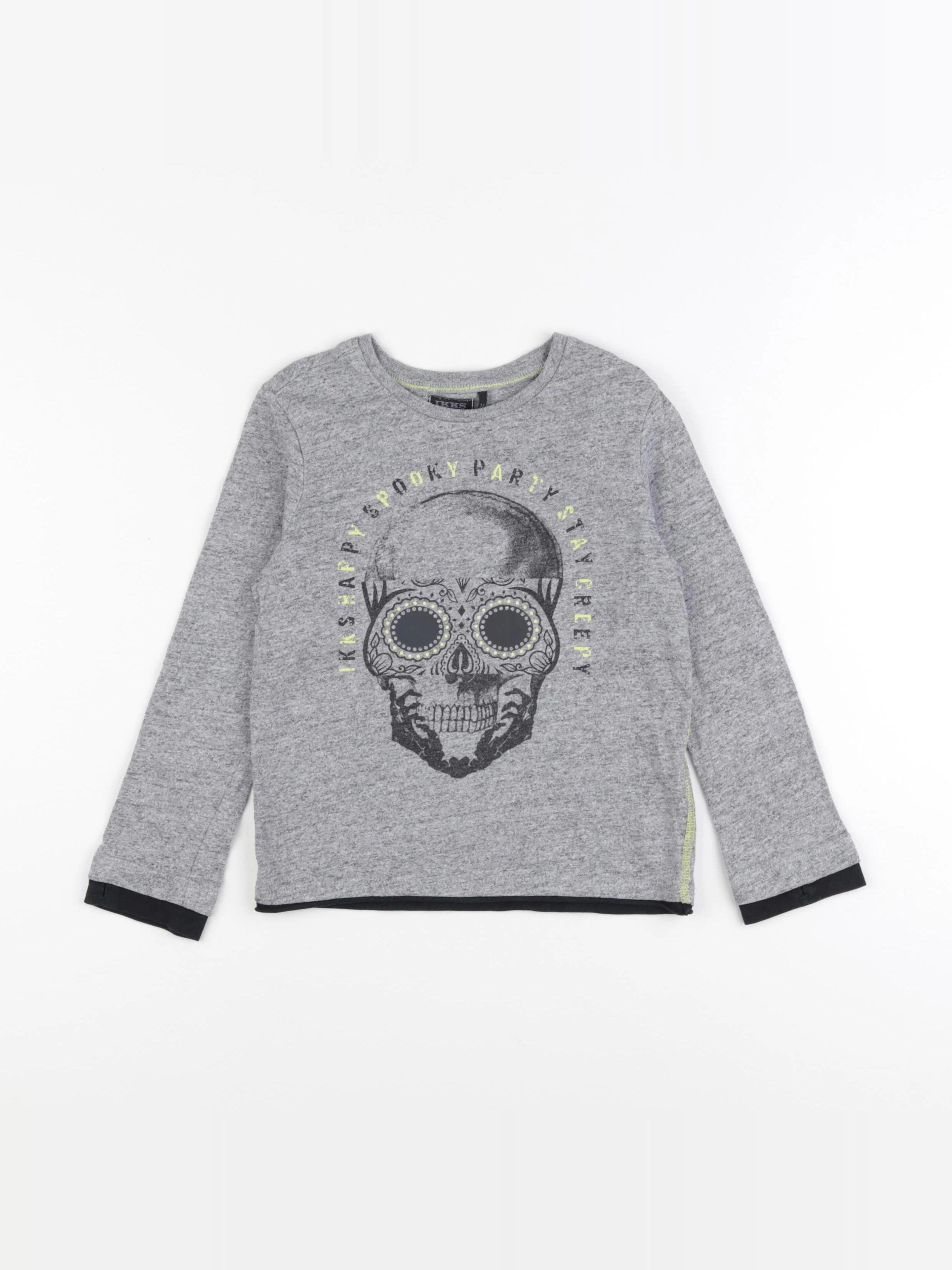 IKKS - tee-shirt gris - 3 ans