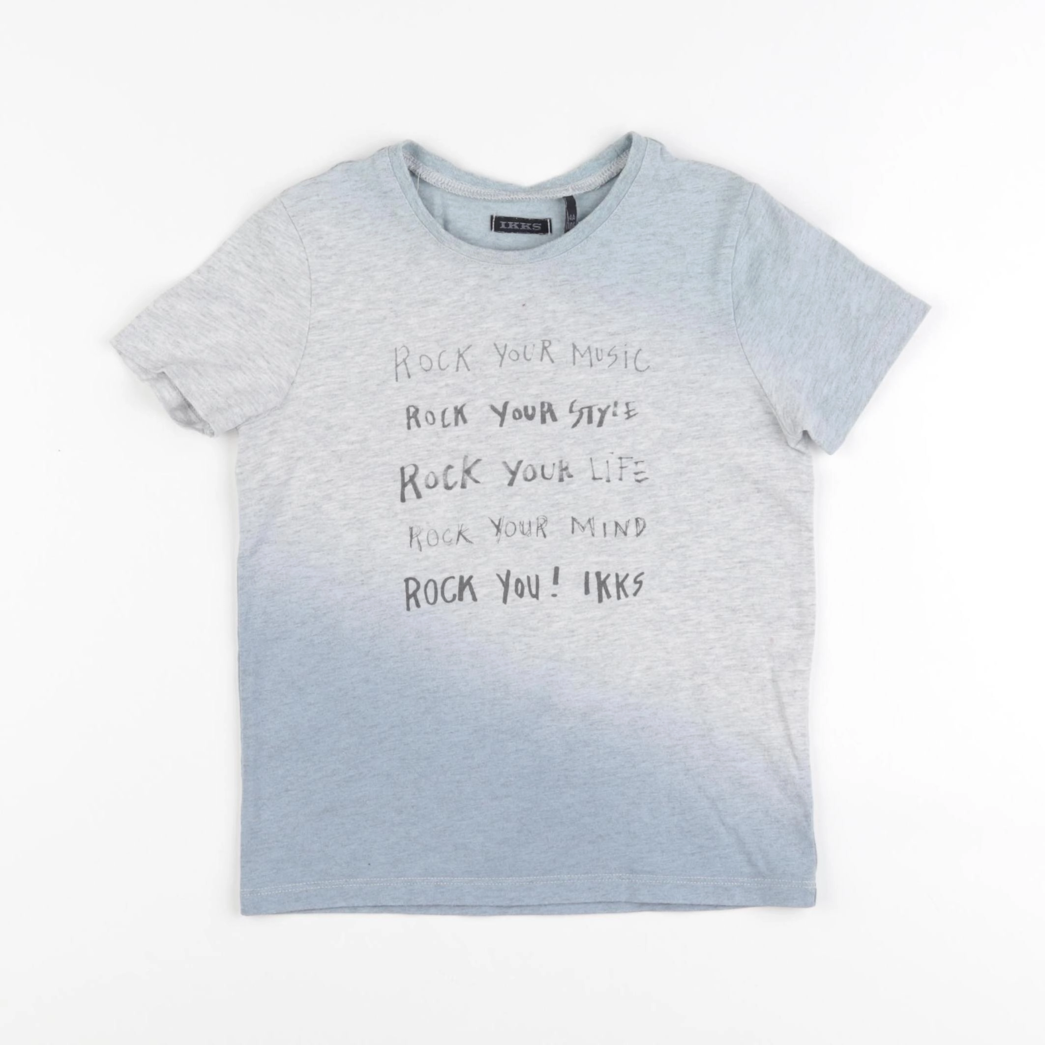 IKKS - tee-shirt bleu - 4 ans