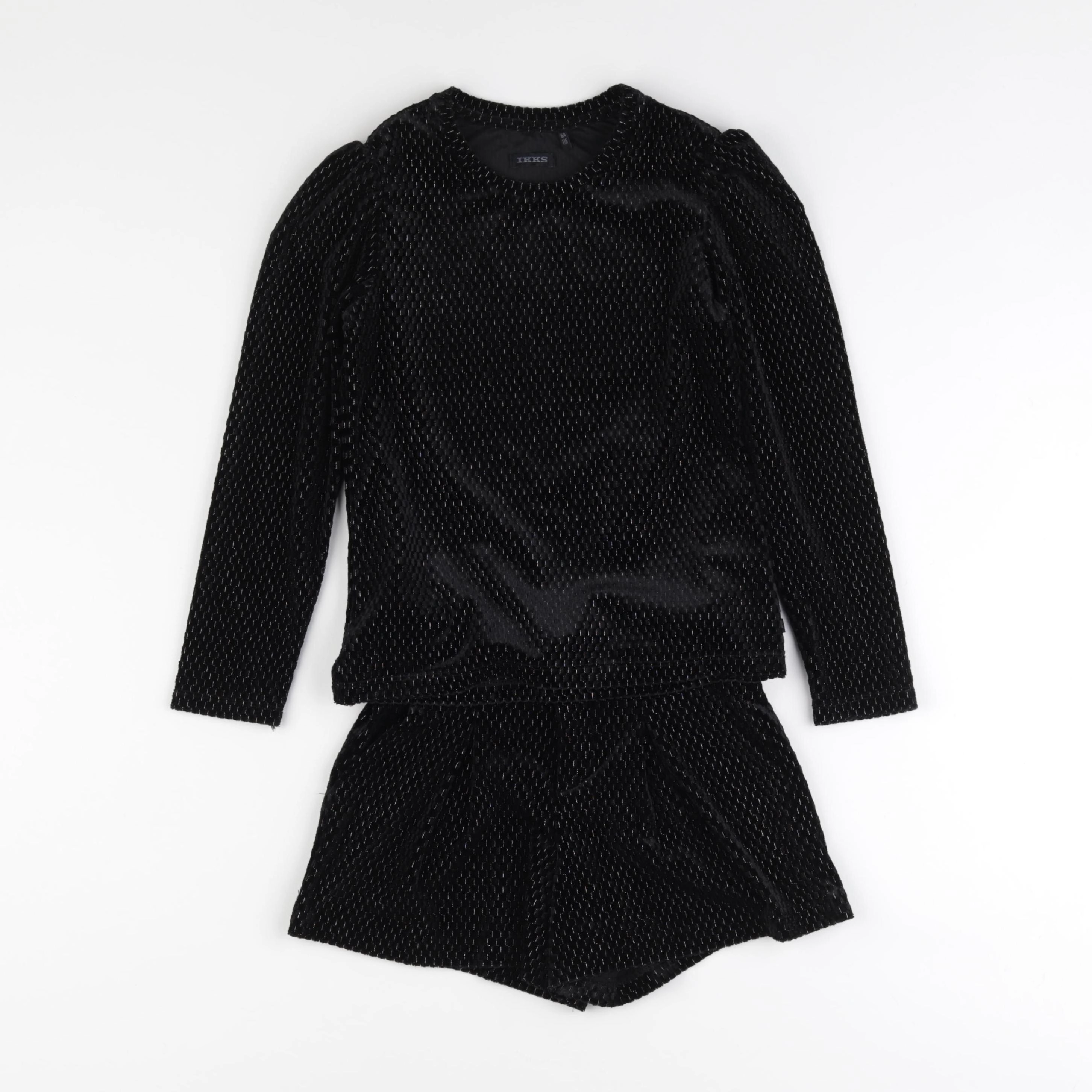 IKKS - ensemble noir - 6 ans