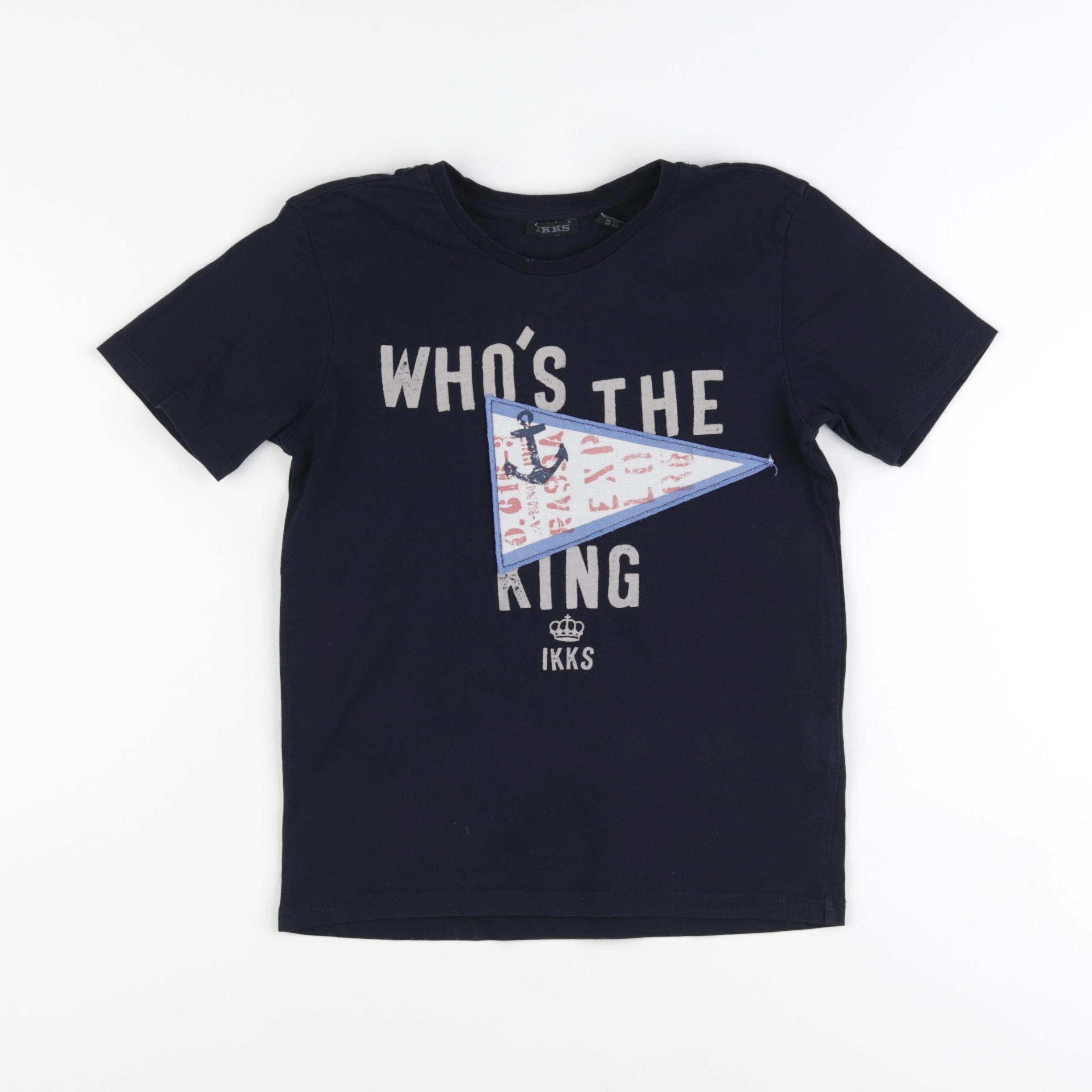 IKKS - tee-shirt bleu - 6 ans