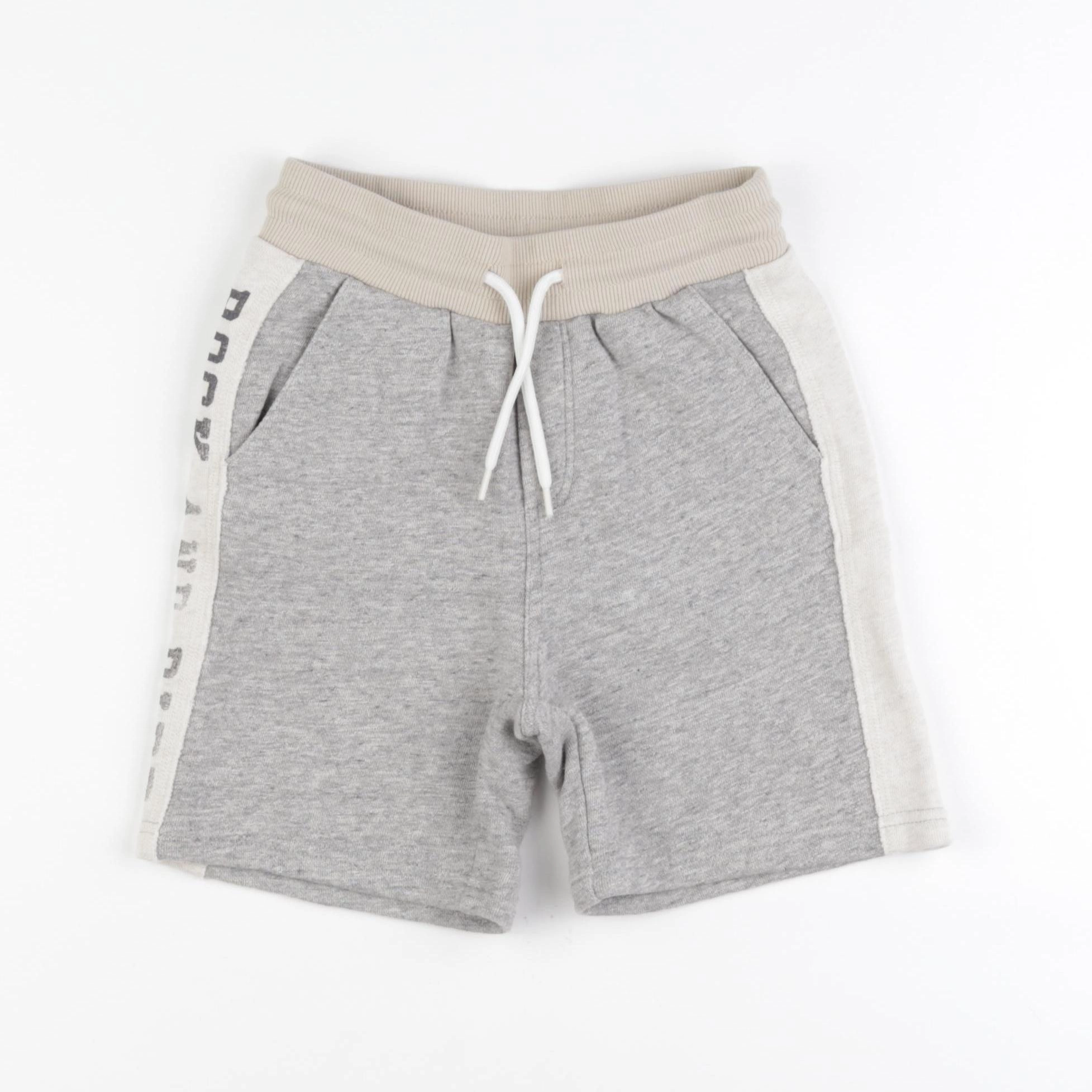 IKKS - short gris - 7 ans