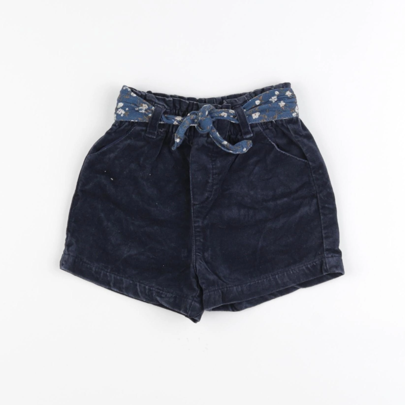 Vertbaudet - short bleu - 2 ans