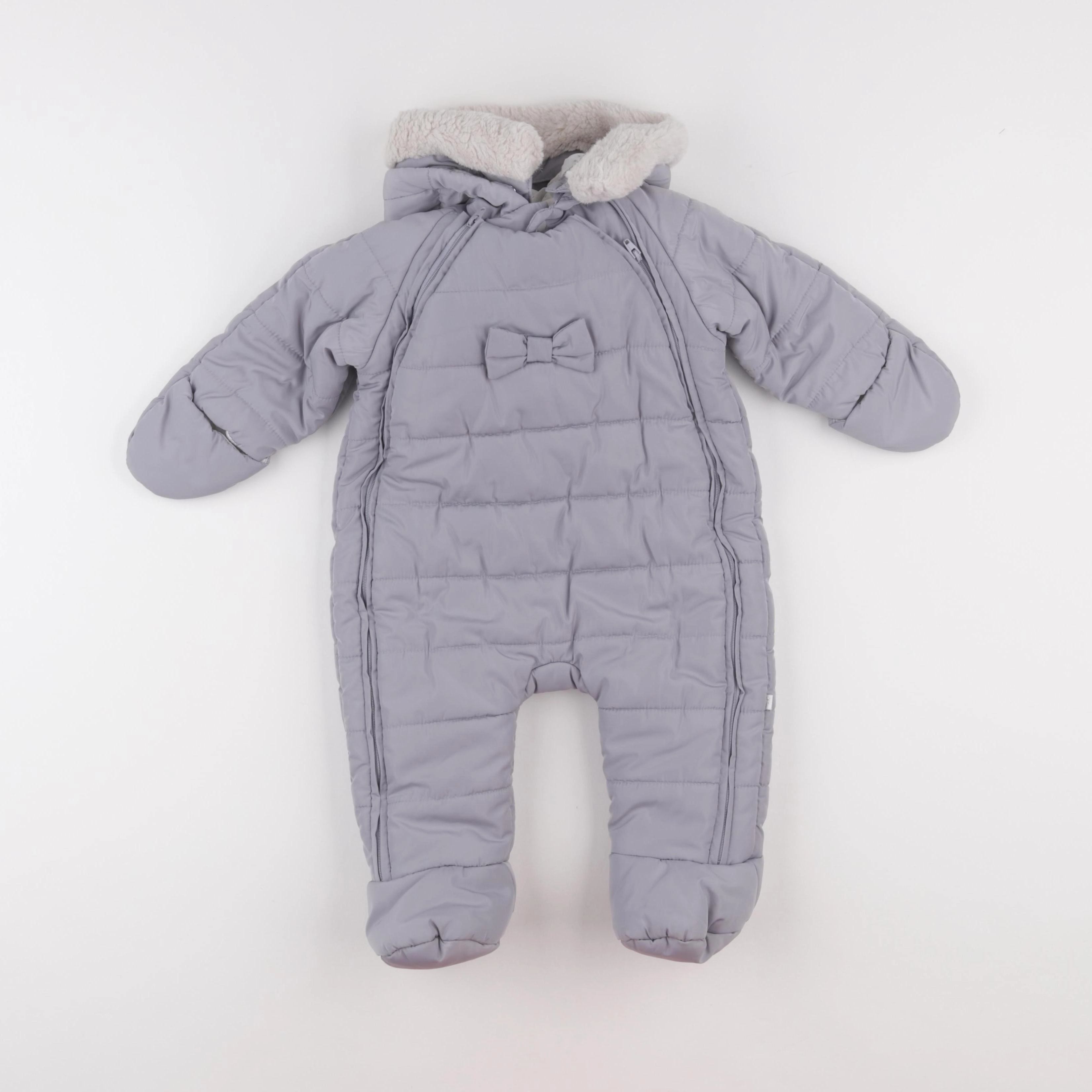Jacadi - combi-pilote gris - 3 mois