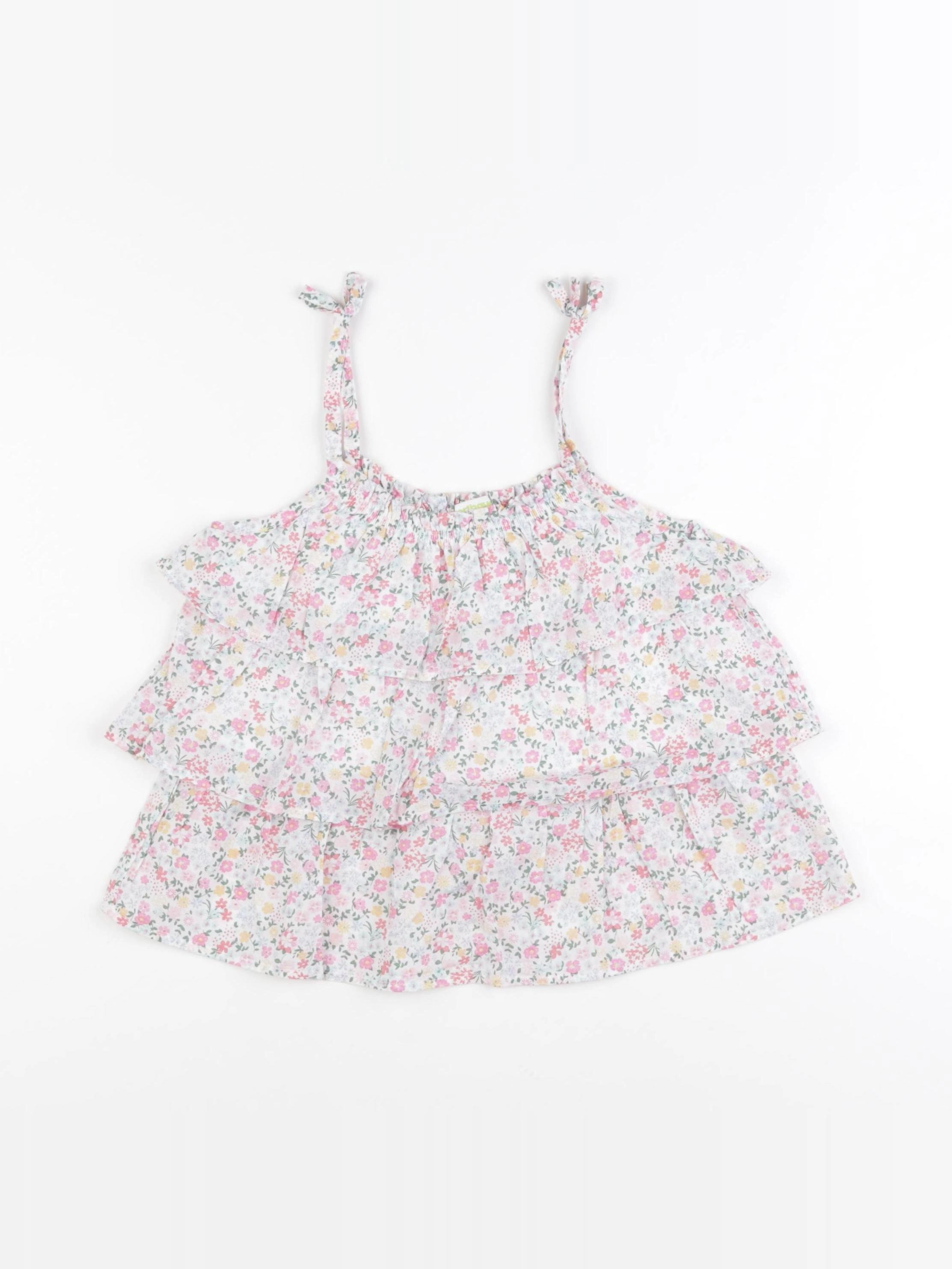 Vertbaudet - blouse multicolore - 7 ans