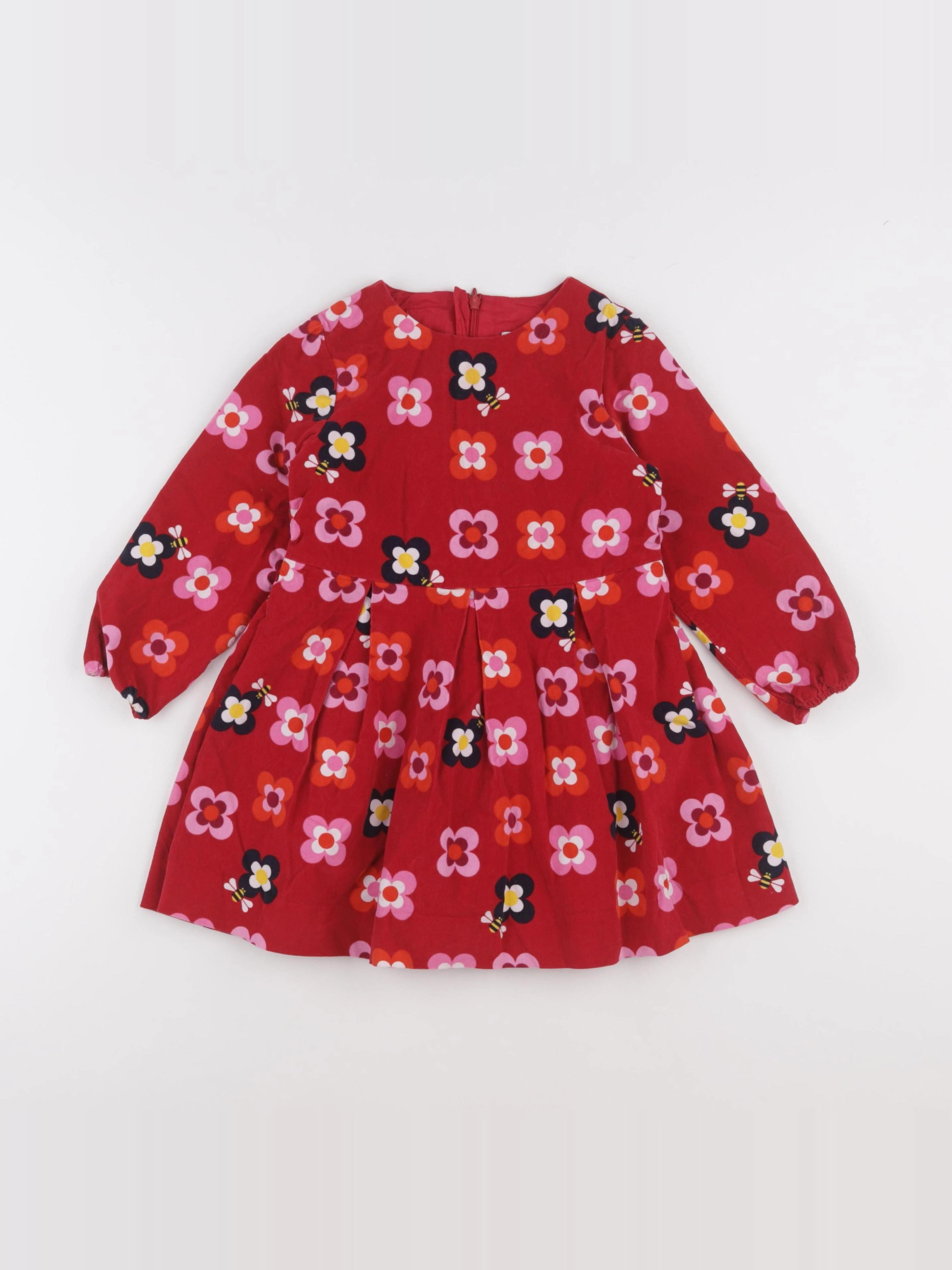 Jacadi - robe rouge - 4 ans