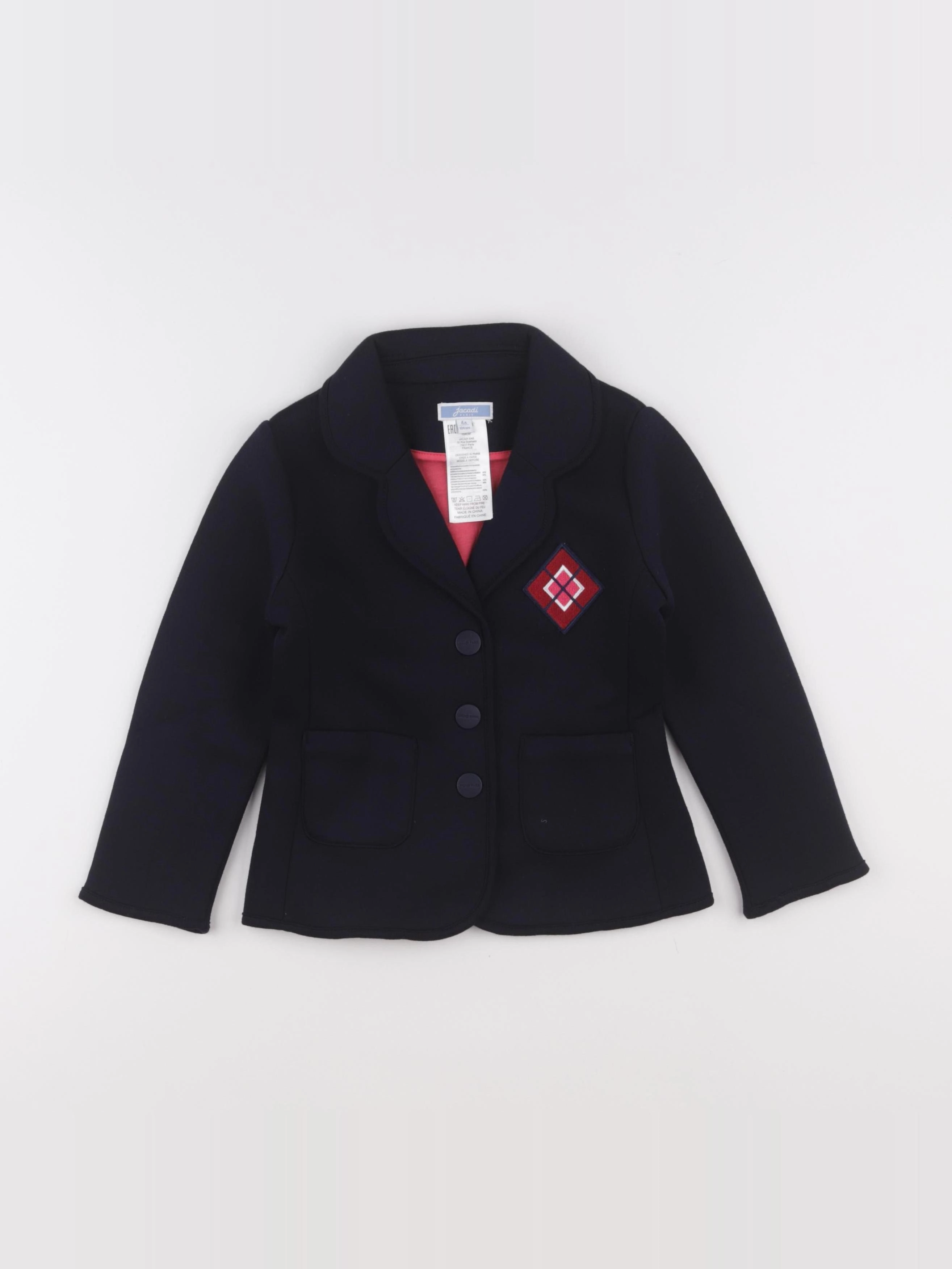Jacadi - veste bleu - 4 ans