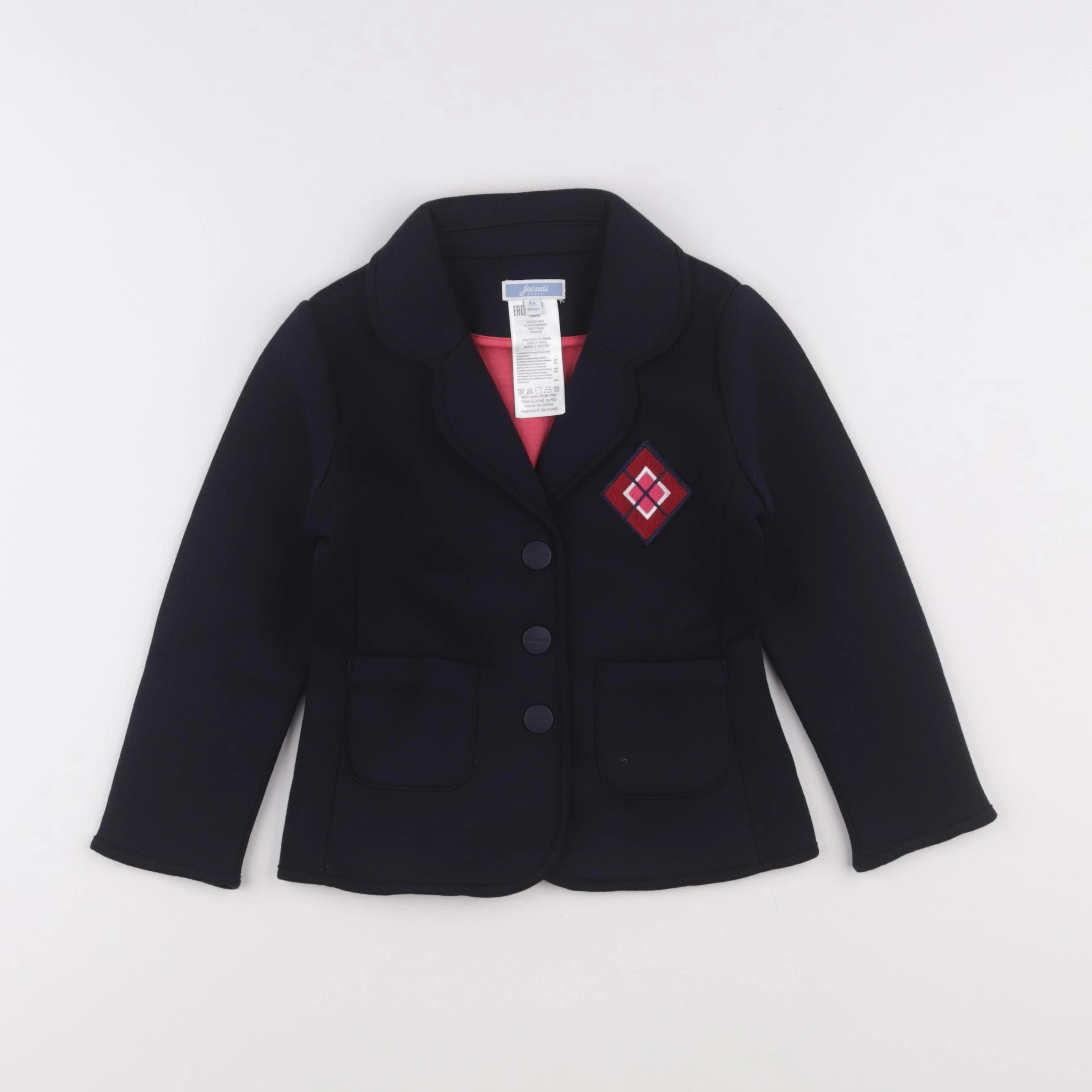 Jacadi - veste bleu - 4 ans