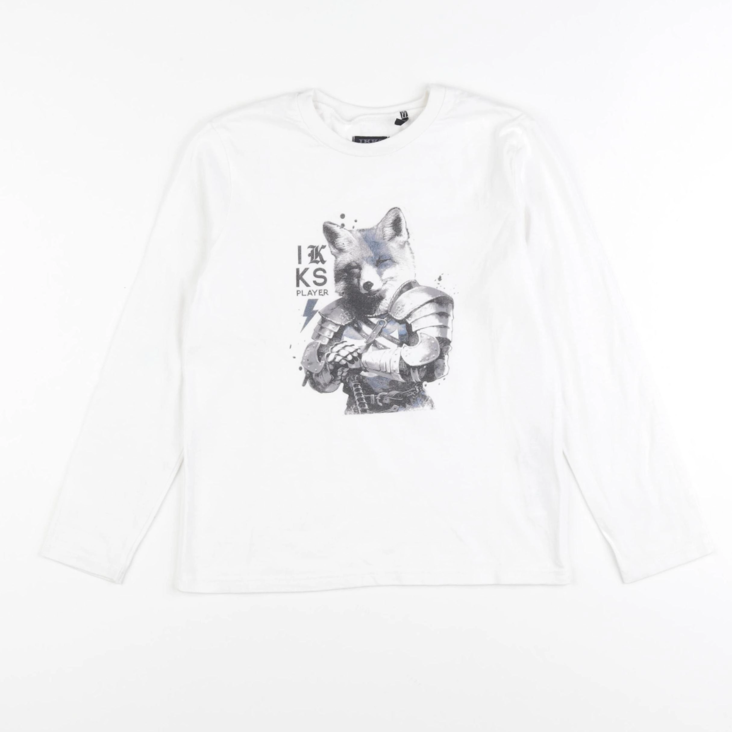 IKKS - tee-shirt blanc - 6 ans