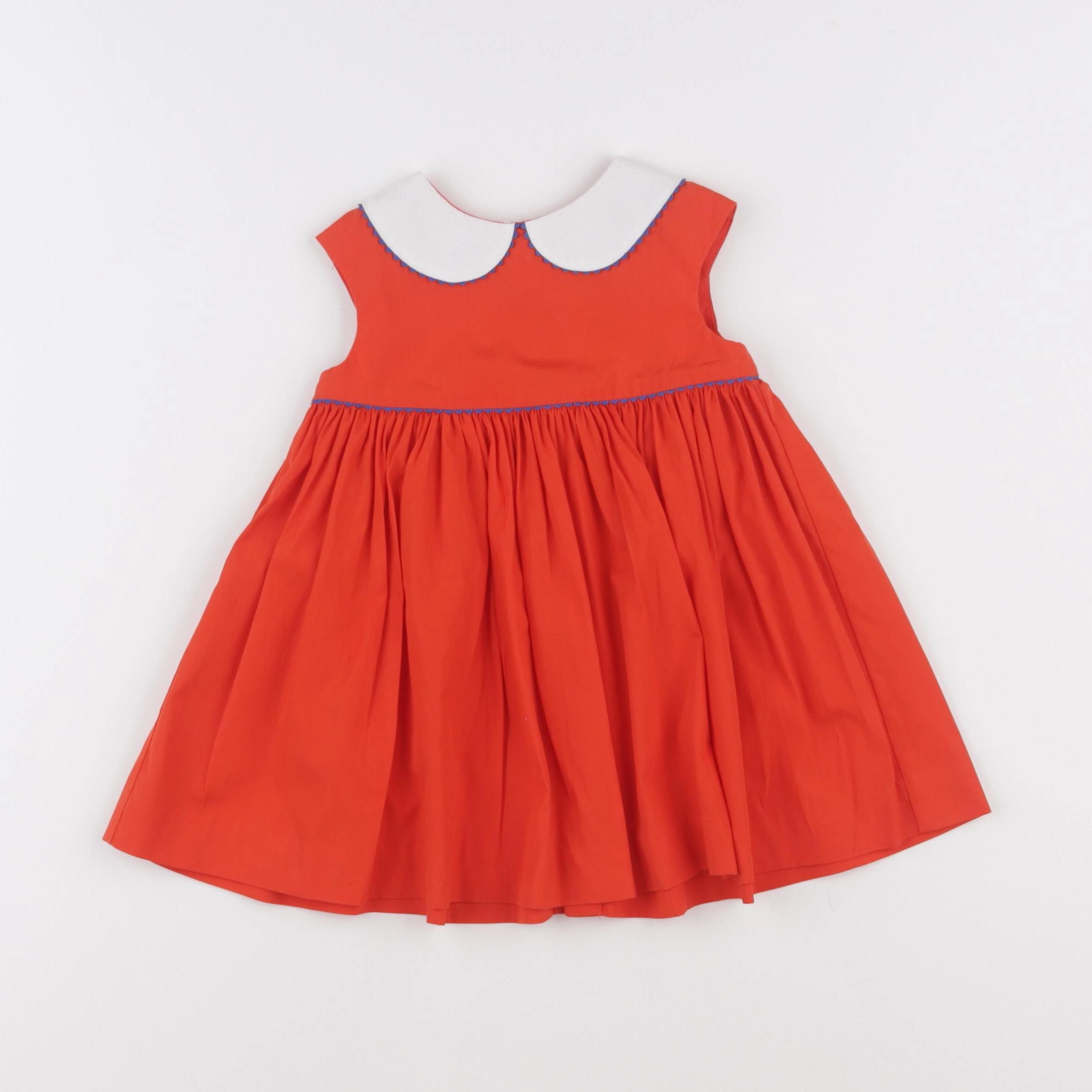 Jacadi - robe rouge - 12 mois