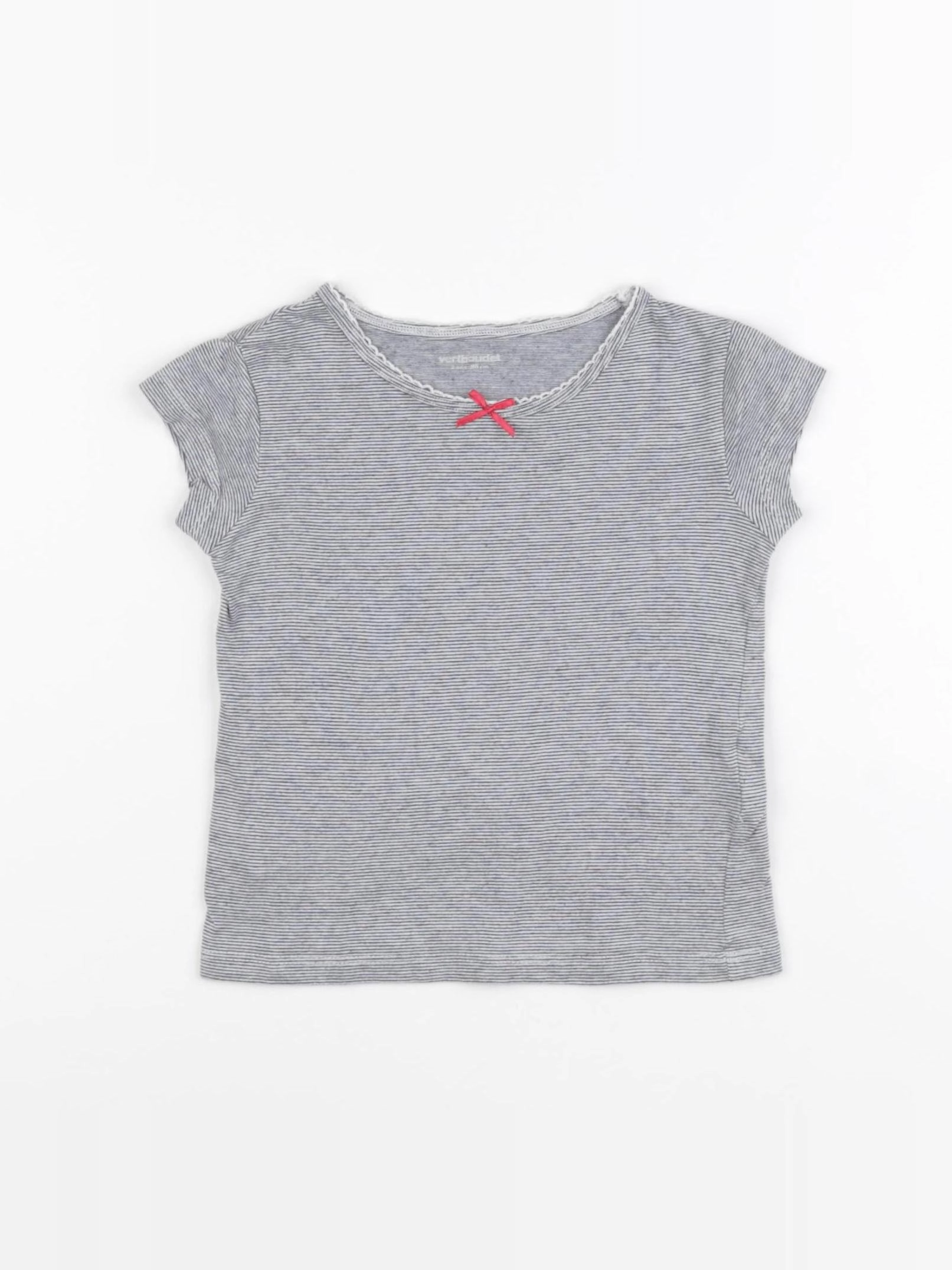 Vertbaudet - maillot de corps bleu - 2 ans