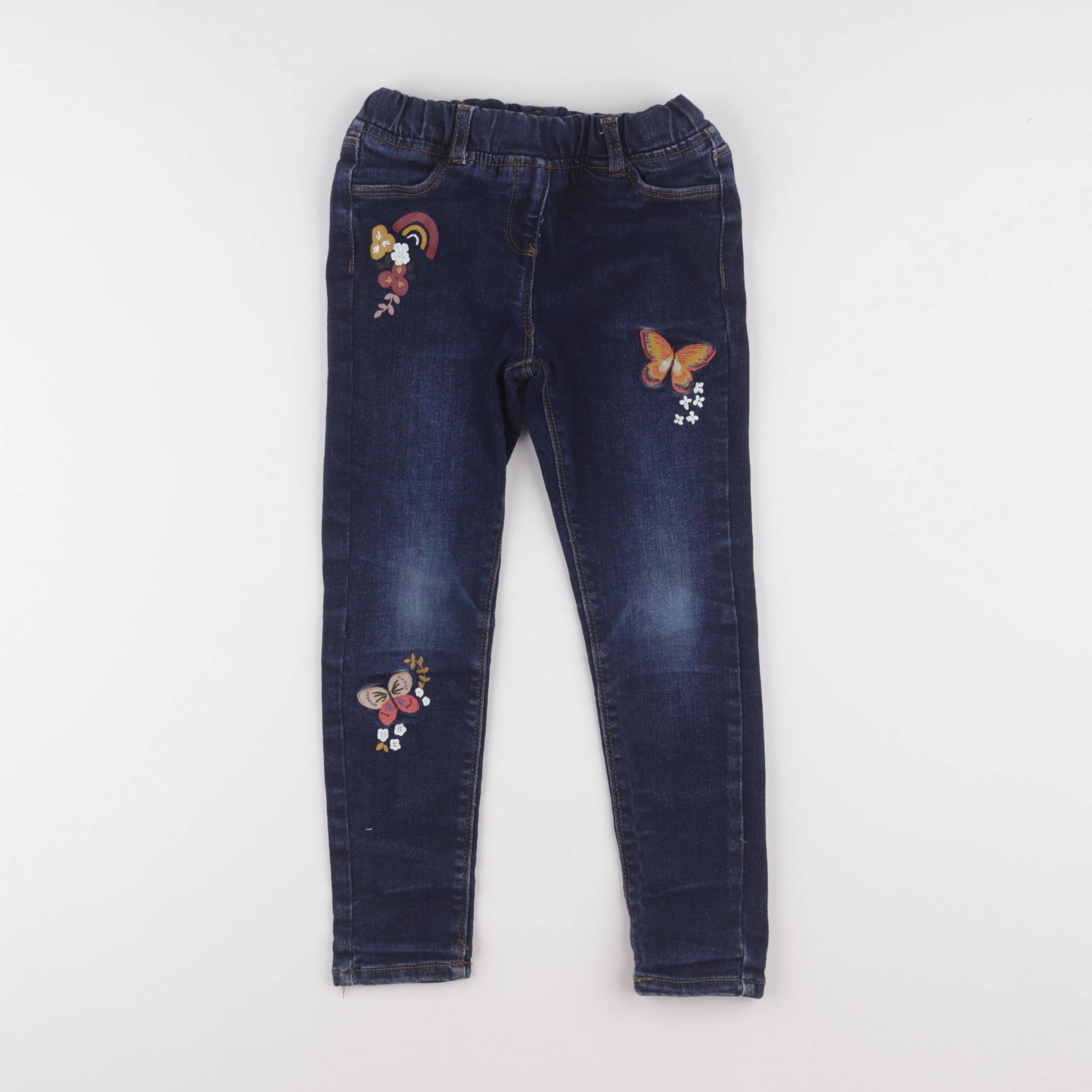 Vertbaudet - jegging bleu - 6 ans