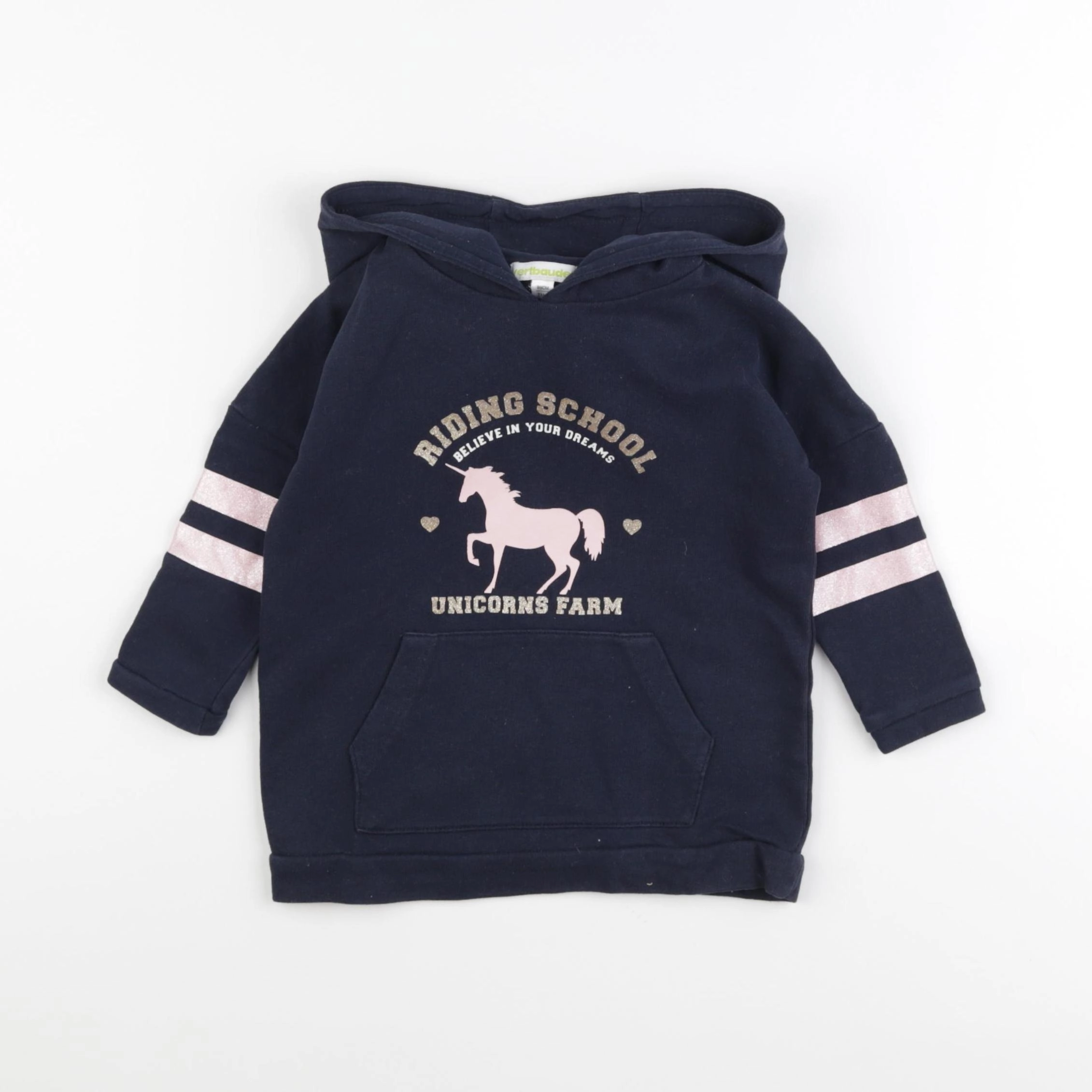 Vertbaudet - robe bleu - 2 ans