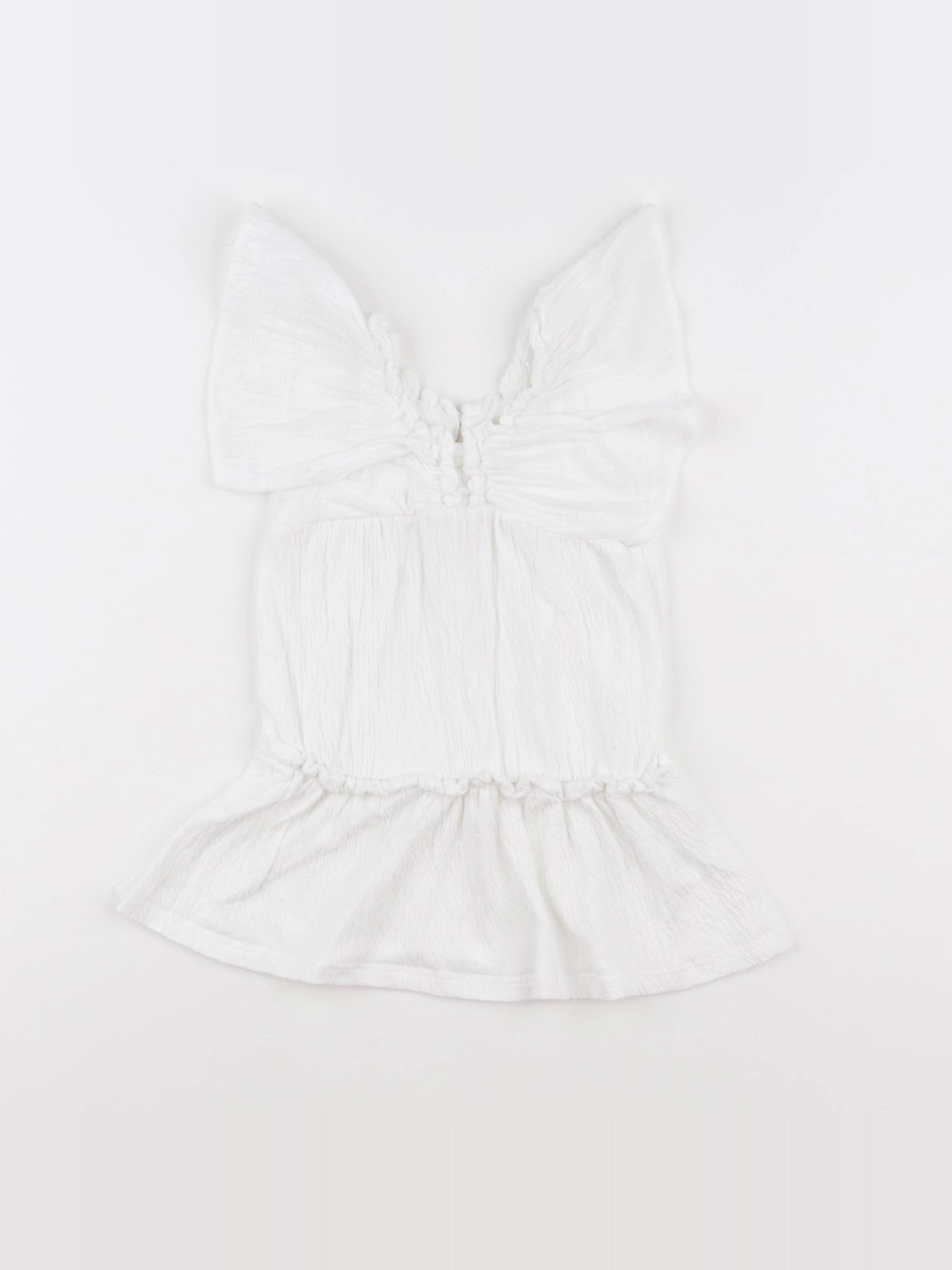 Zara - robe blanc - 2 ans