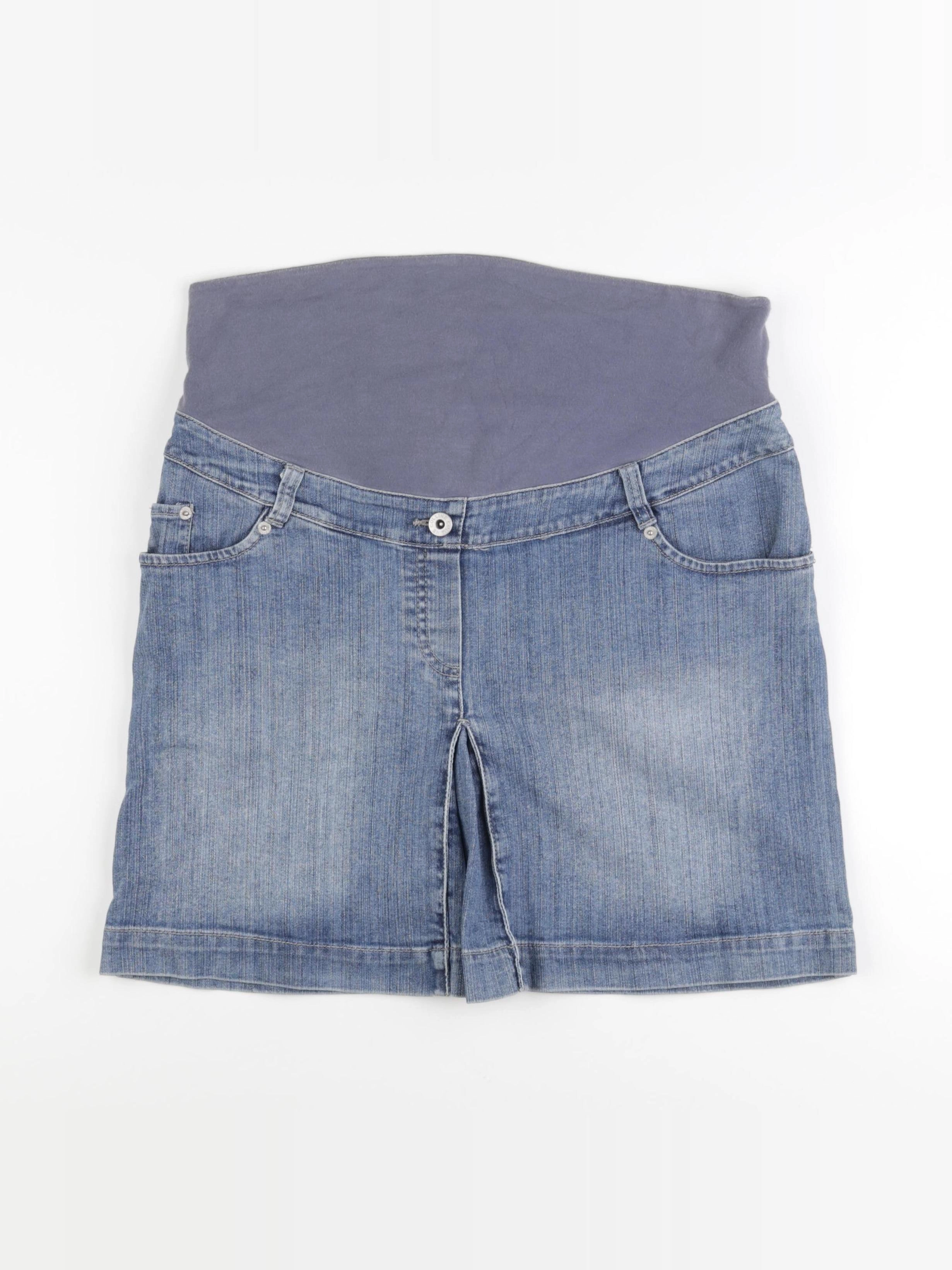 Vertbaudet - jupe grossesse bleu - 38