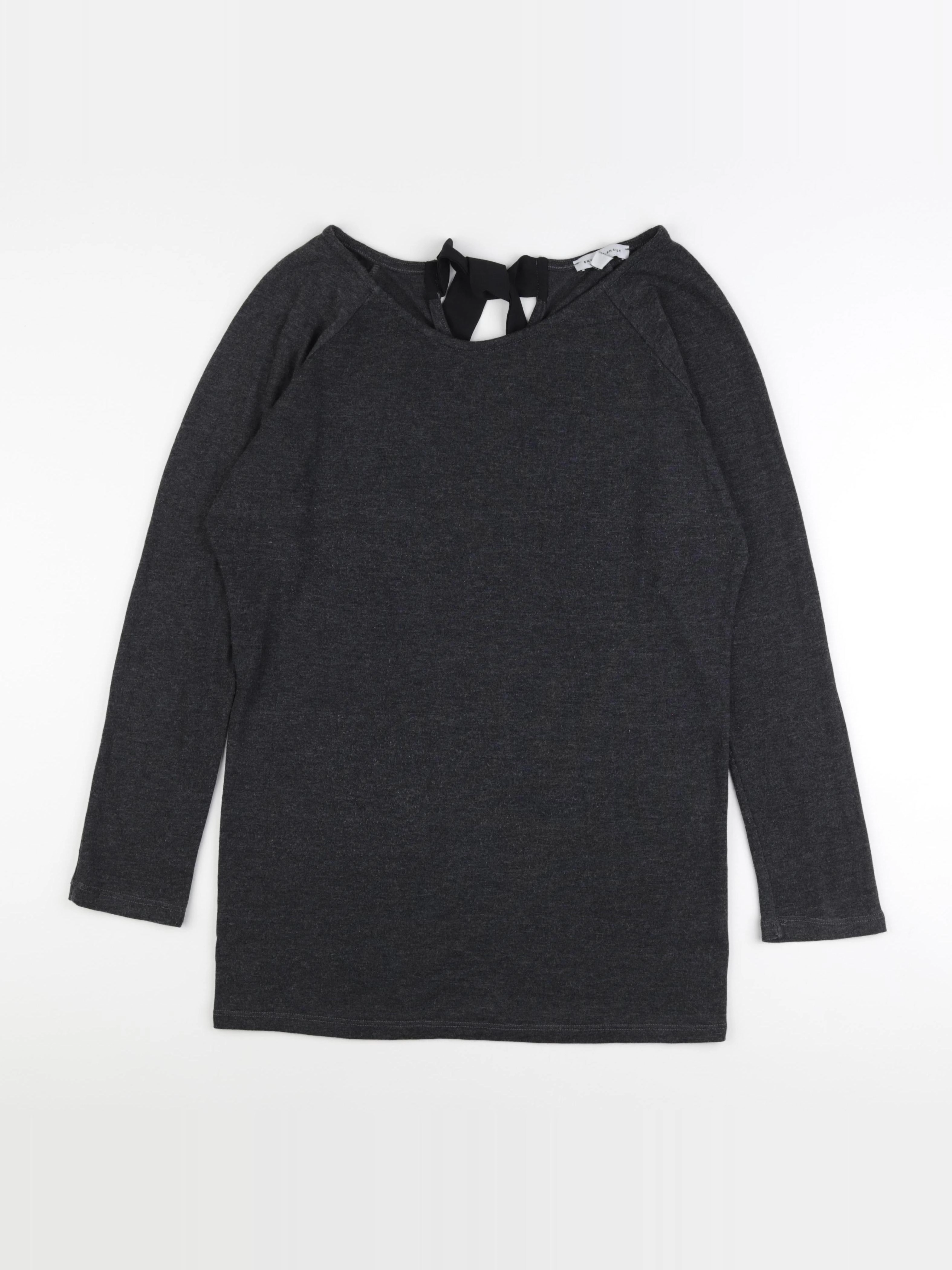Envie de fraise - tee-shirt grossesse gris - 38 à 40