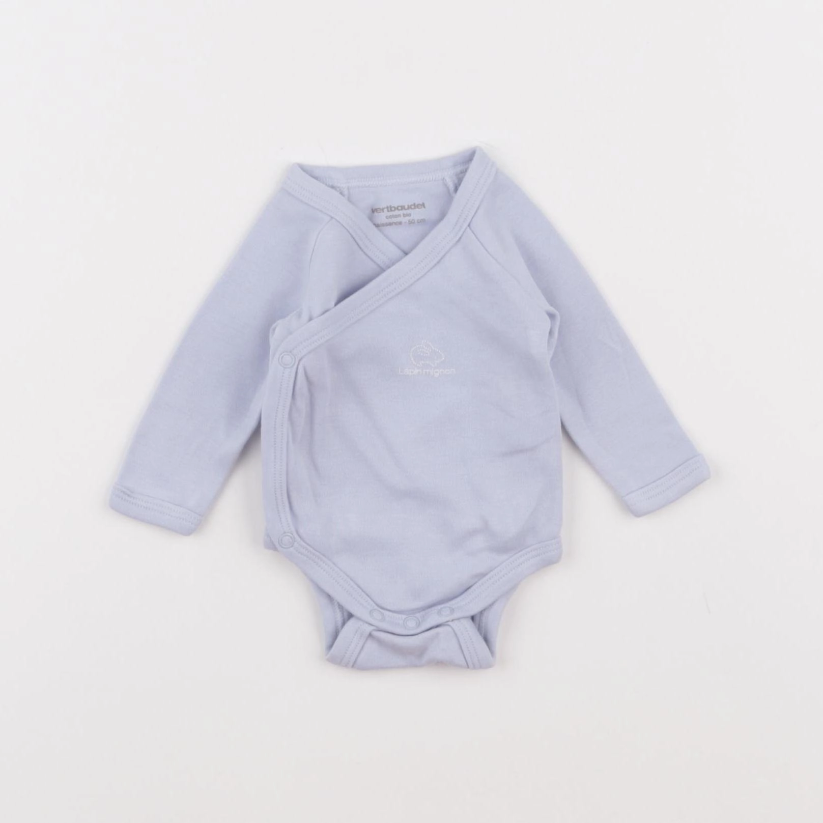 Vertbaudet - body bleu - 0 mois