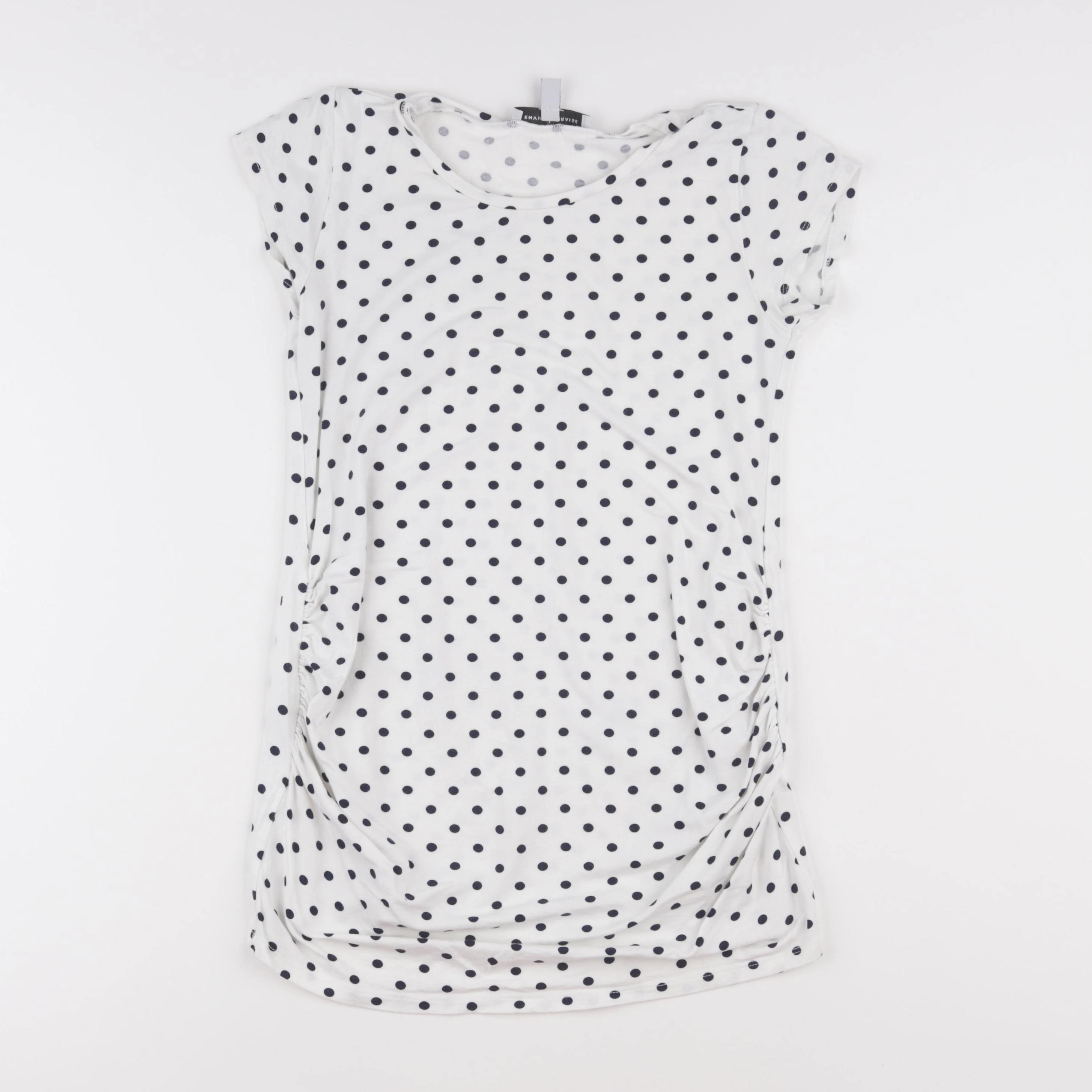Envie de fraise - tee-shirt grossesse blanc, bleu - 34 à 36