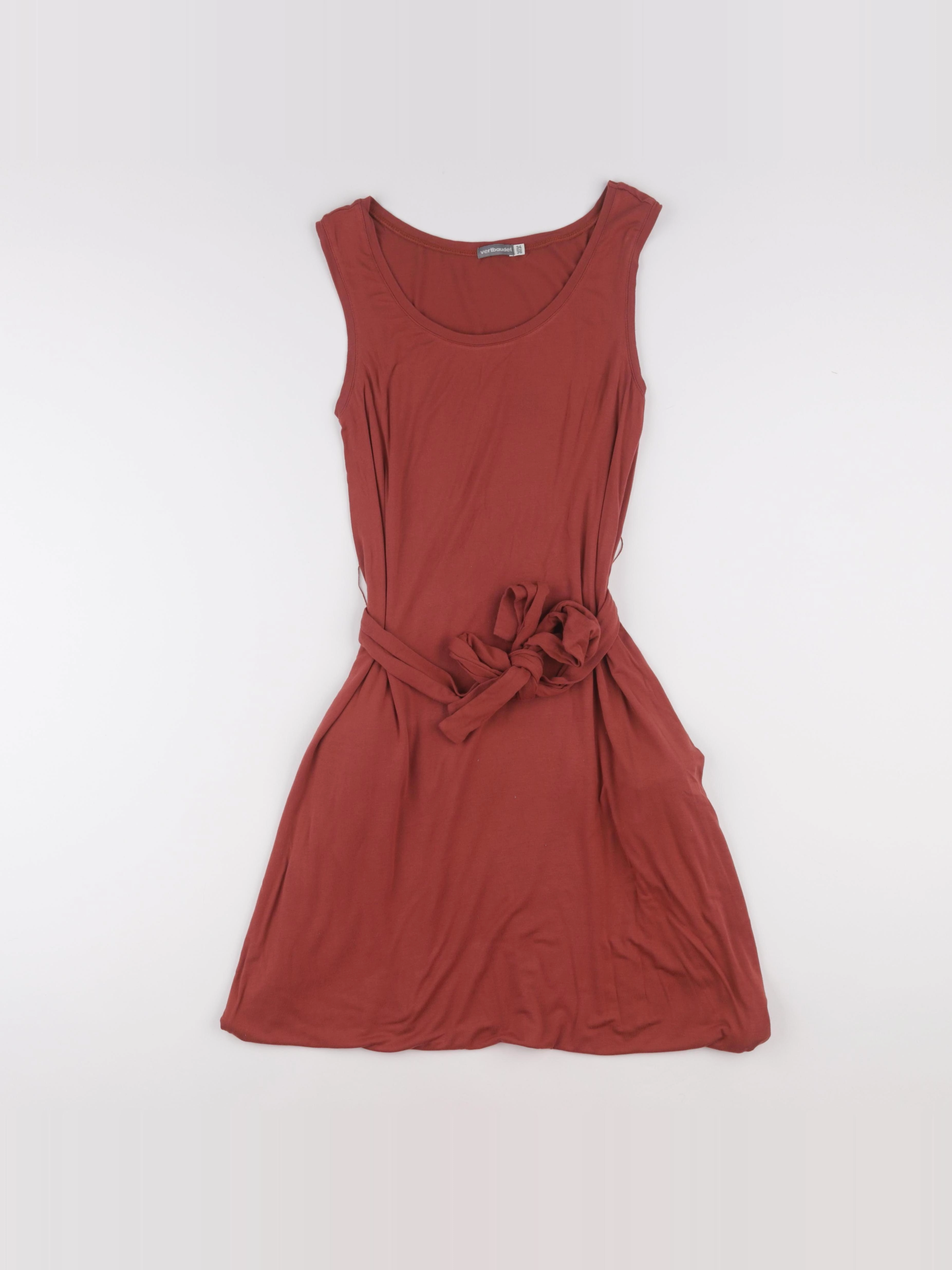 Vertbaudet - robe grossesse rouge - 34 à 36