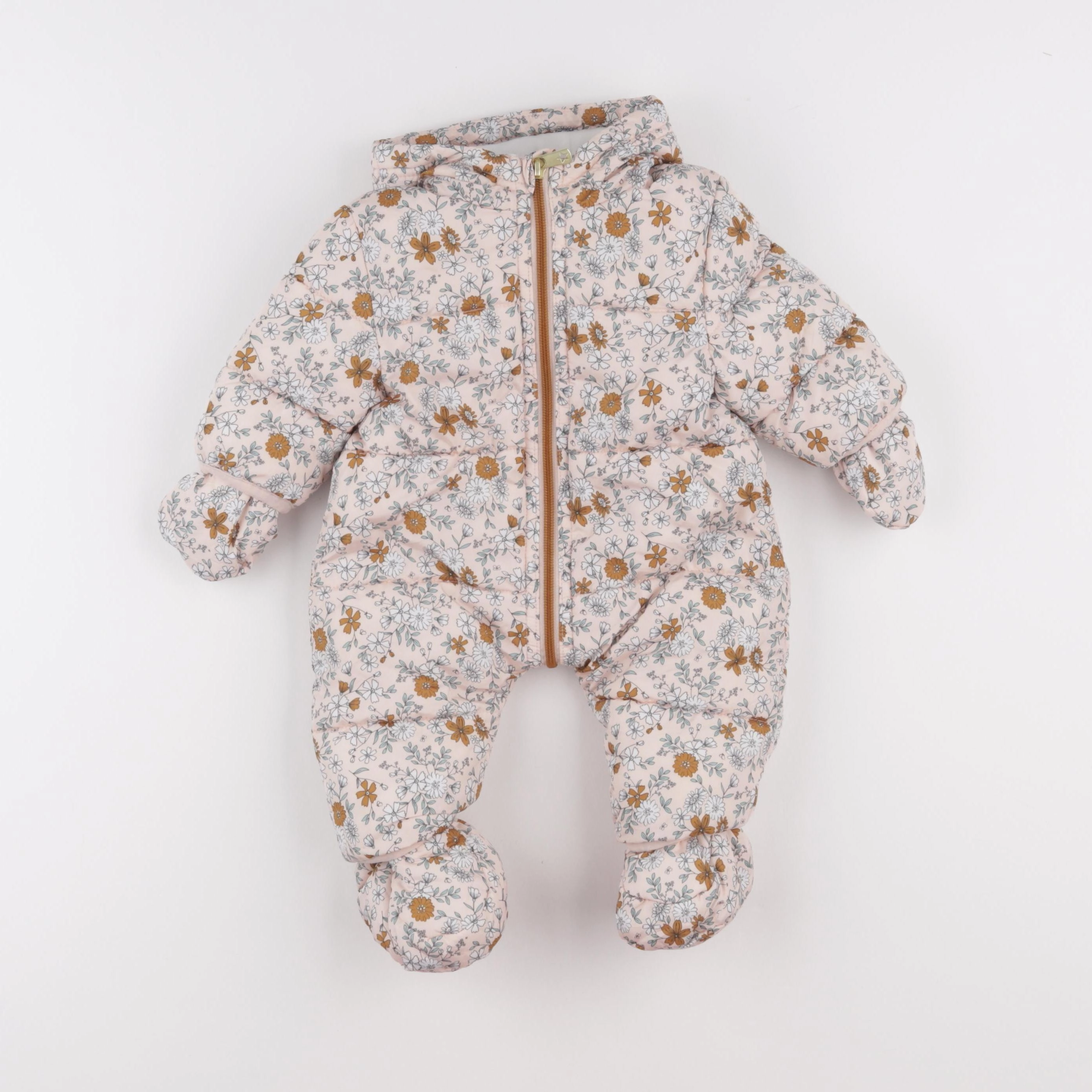 Vertbaudet - combi-pilote rose - 1 mois
