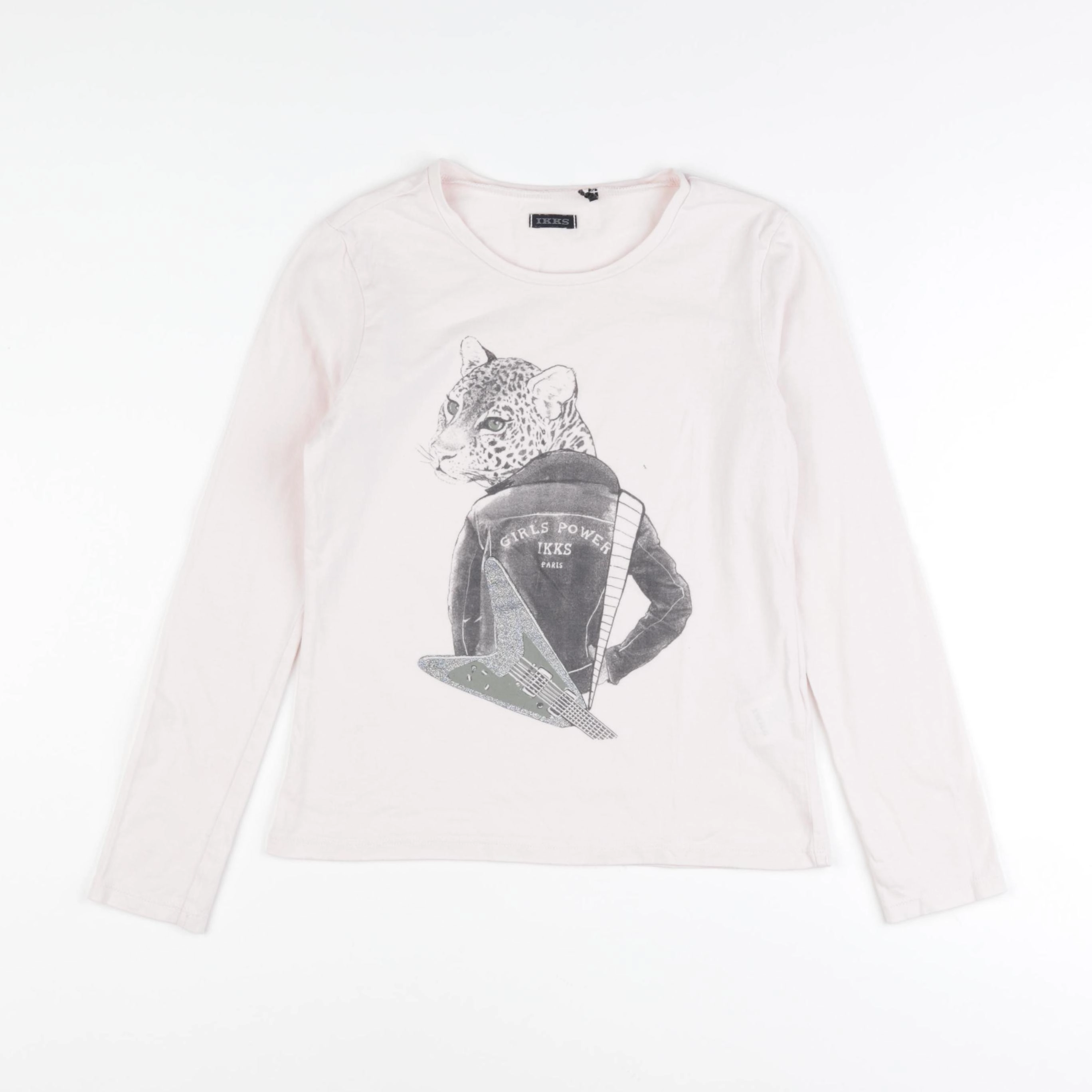 IKKS - tee-shirt rose - 10 ans
