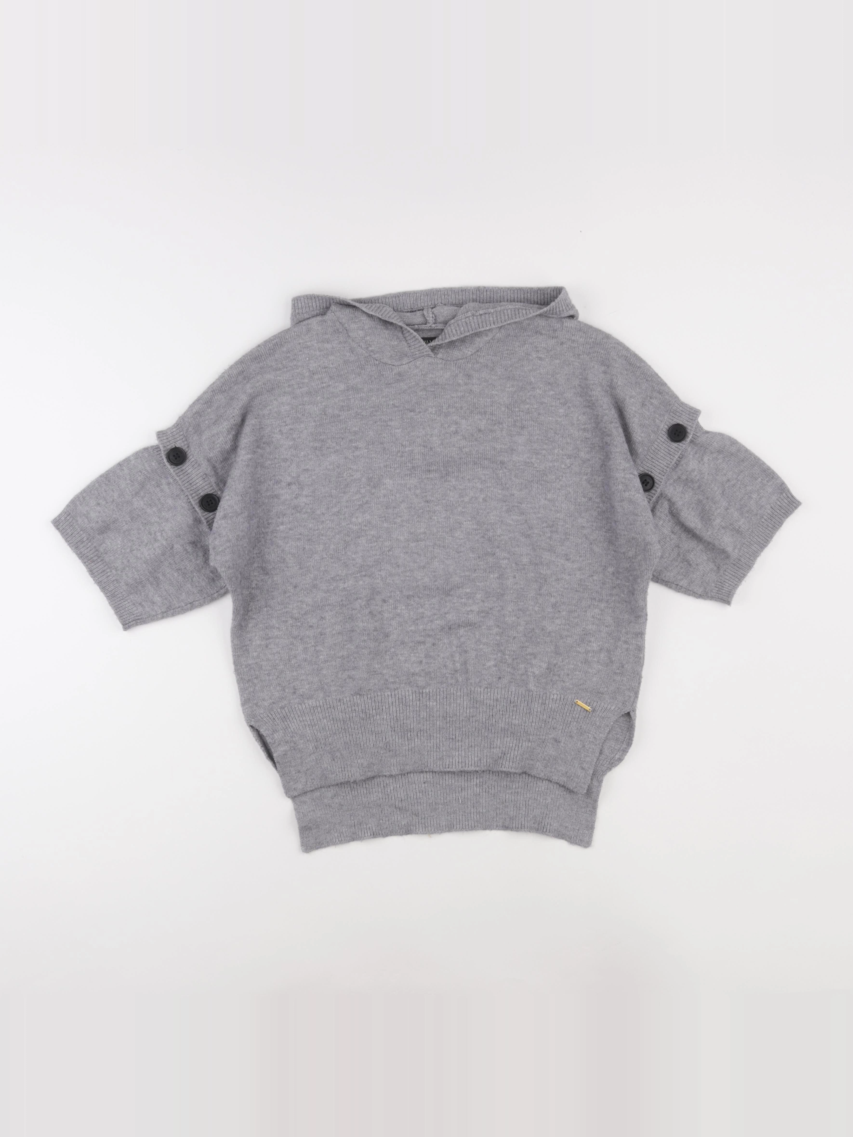 IKKS - pull gris - 12 ans