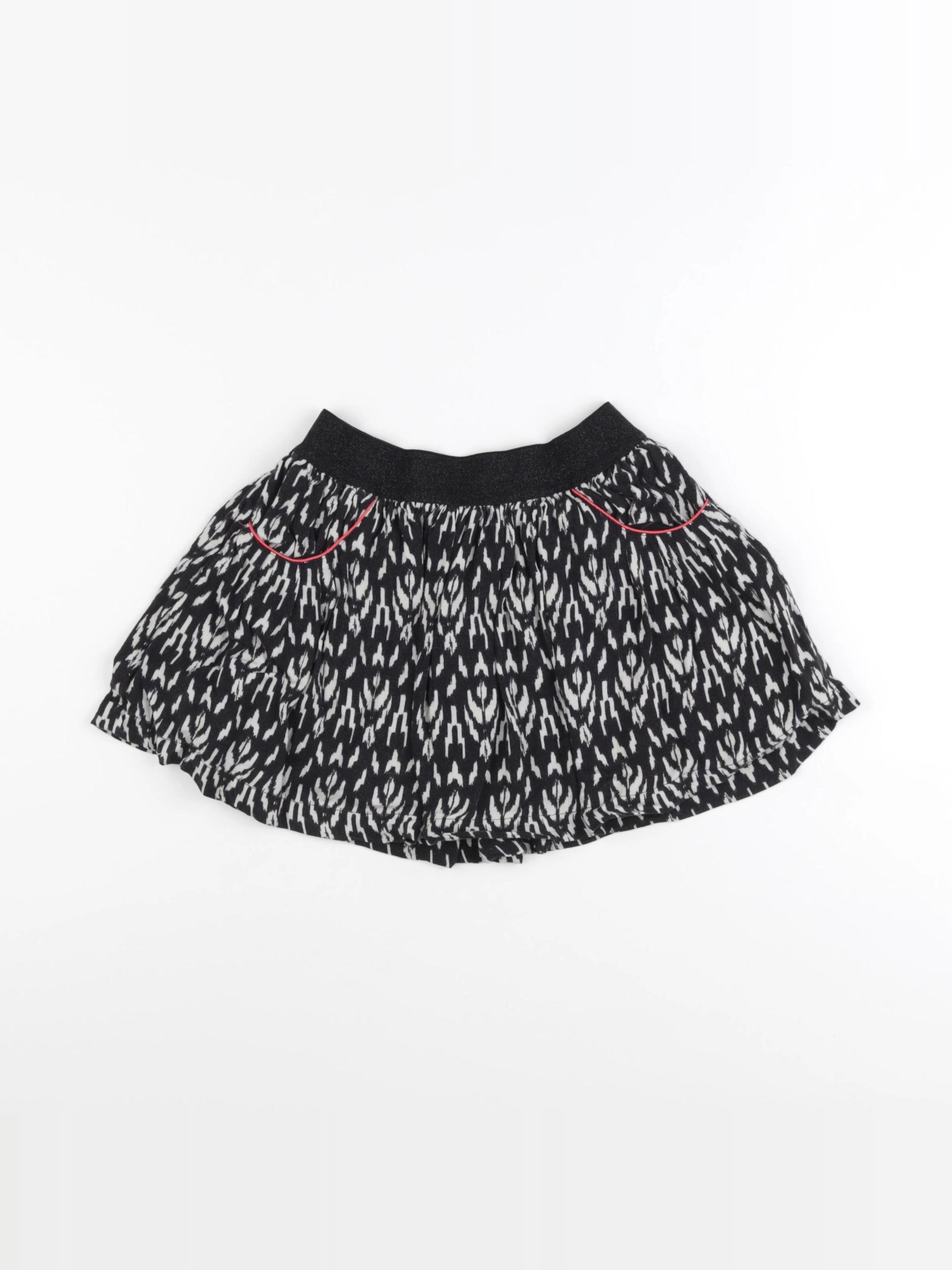 IKKS - jupe noir - 6 ans