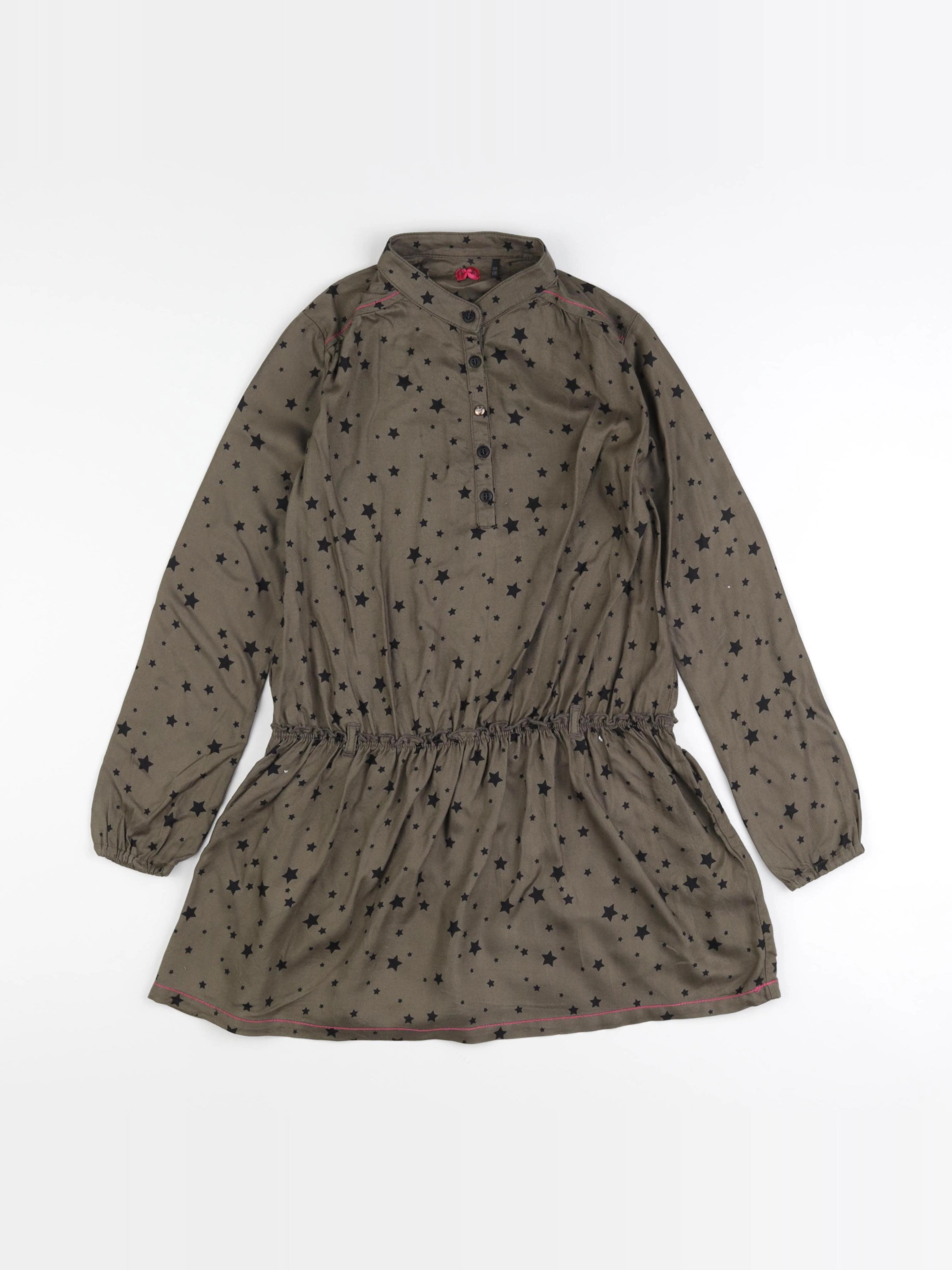 IKKS - robe vert - 10 ans