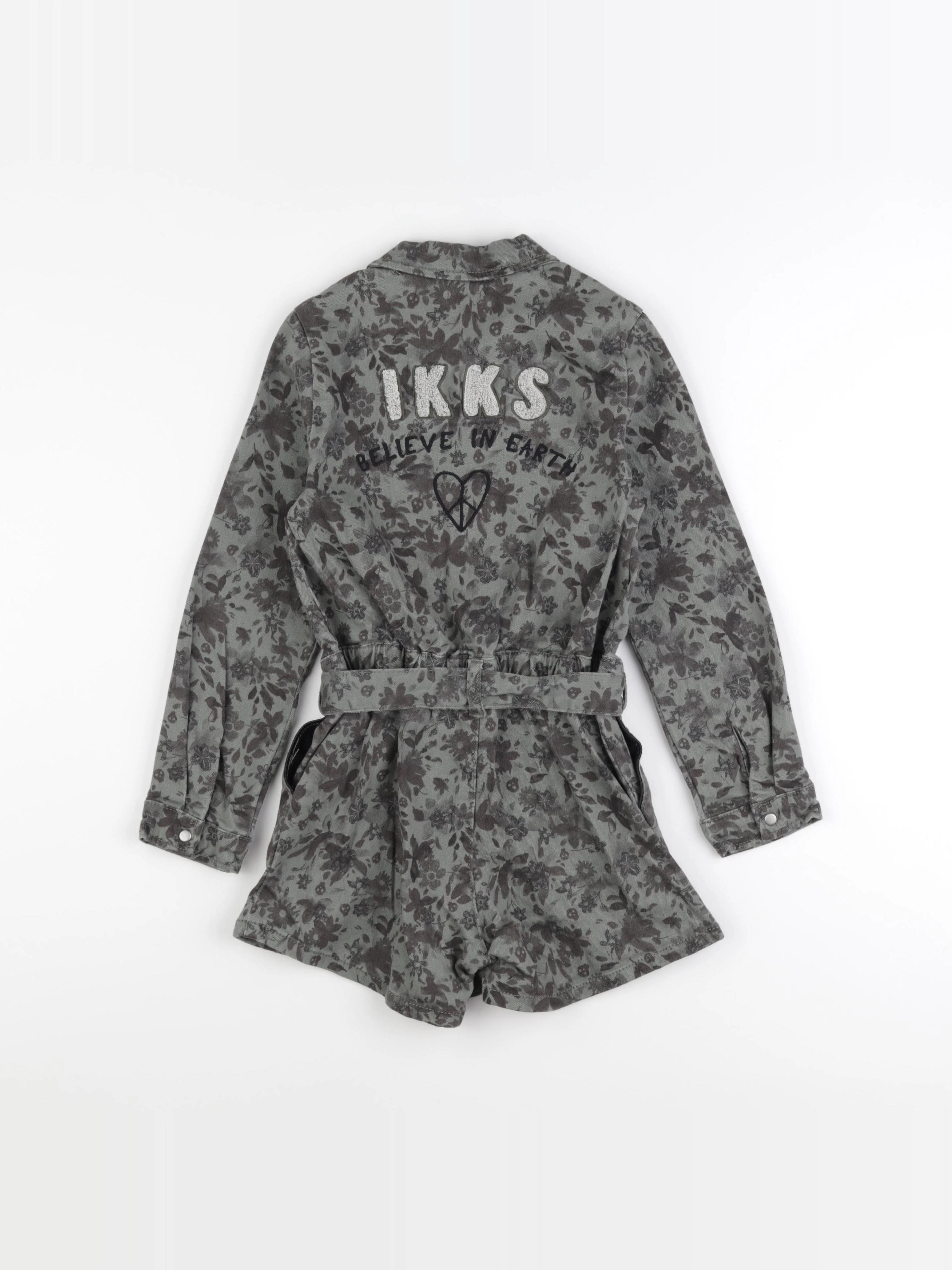 IKKS - combinaison vert - 8 ans