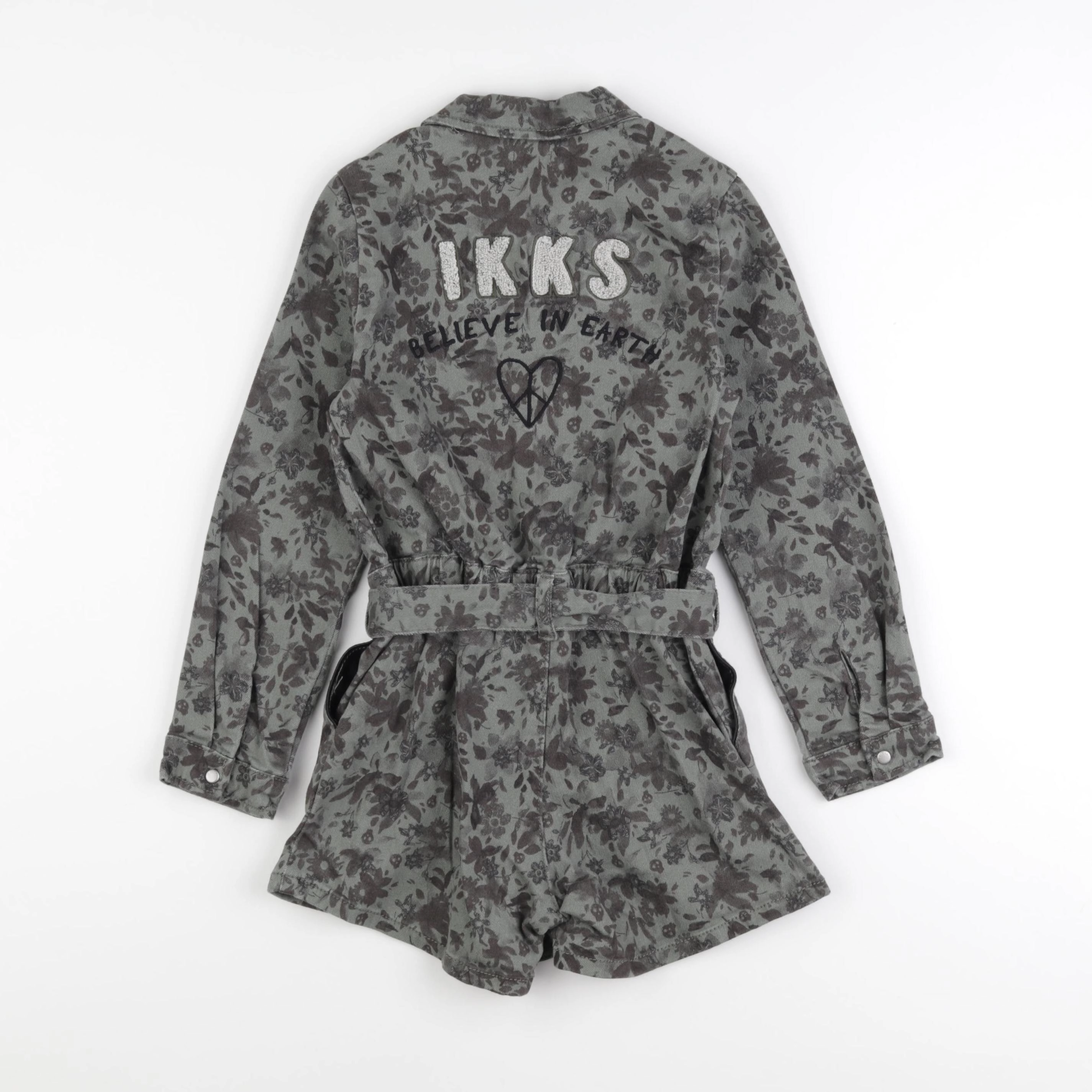 IKKS - combinaison vert - 8 ans