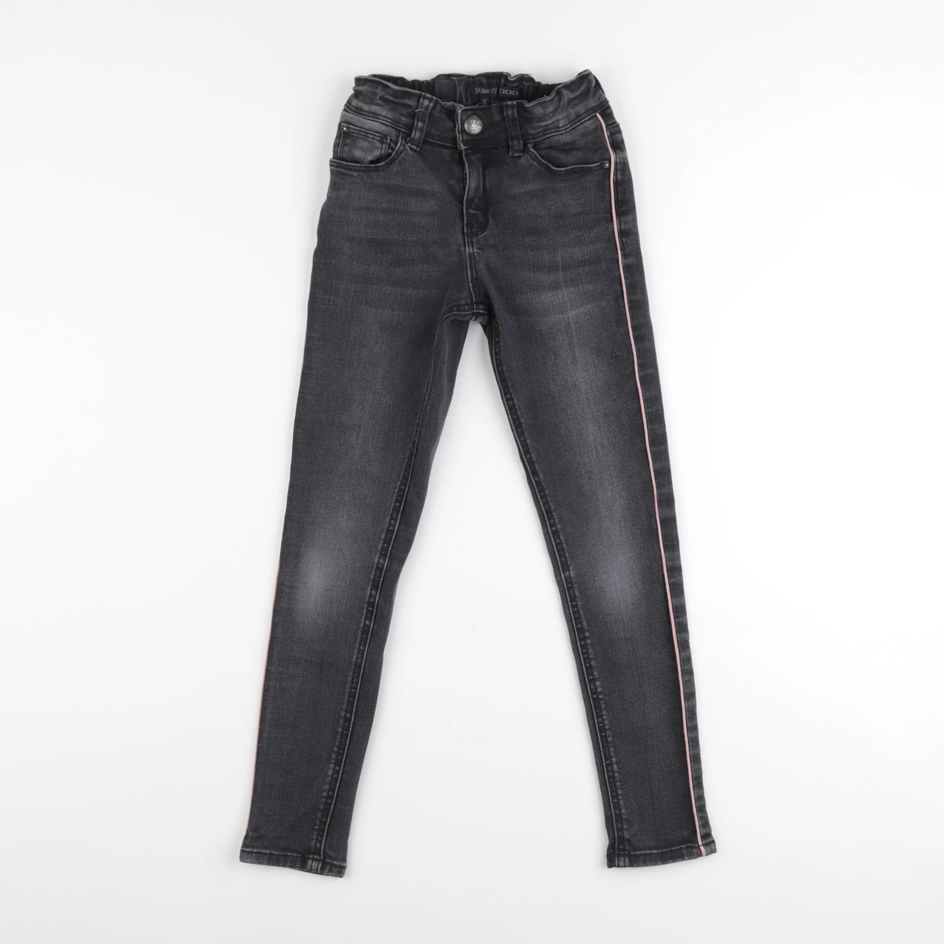 IKKS - jean gris - 8 ans
