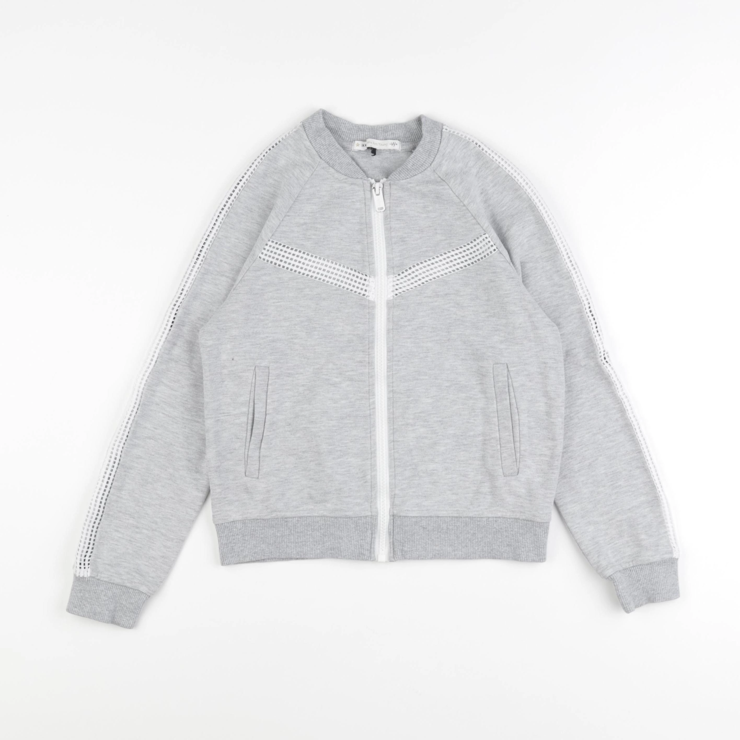 IKKS - sweat gris - 10 ans