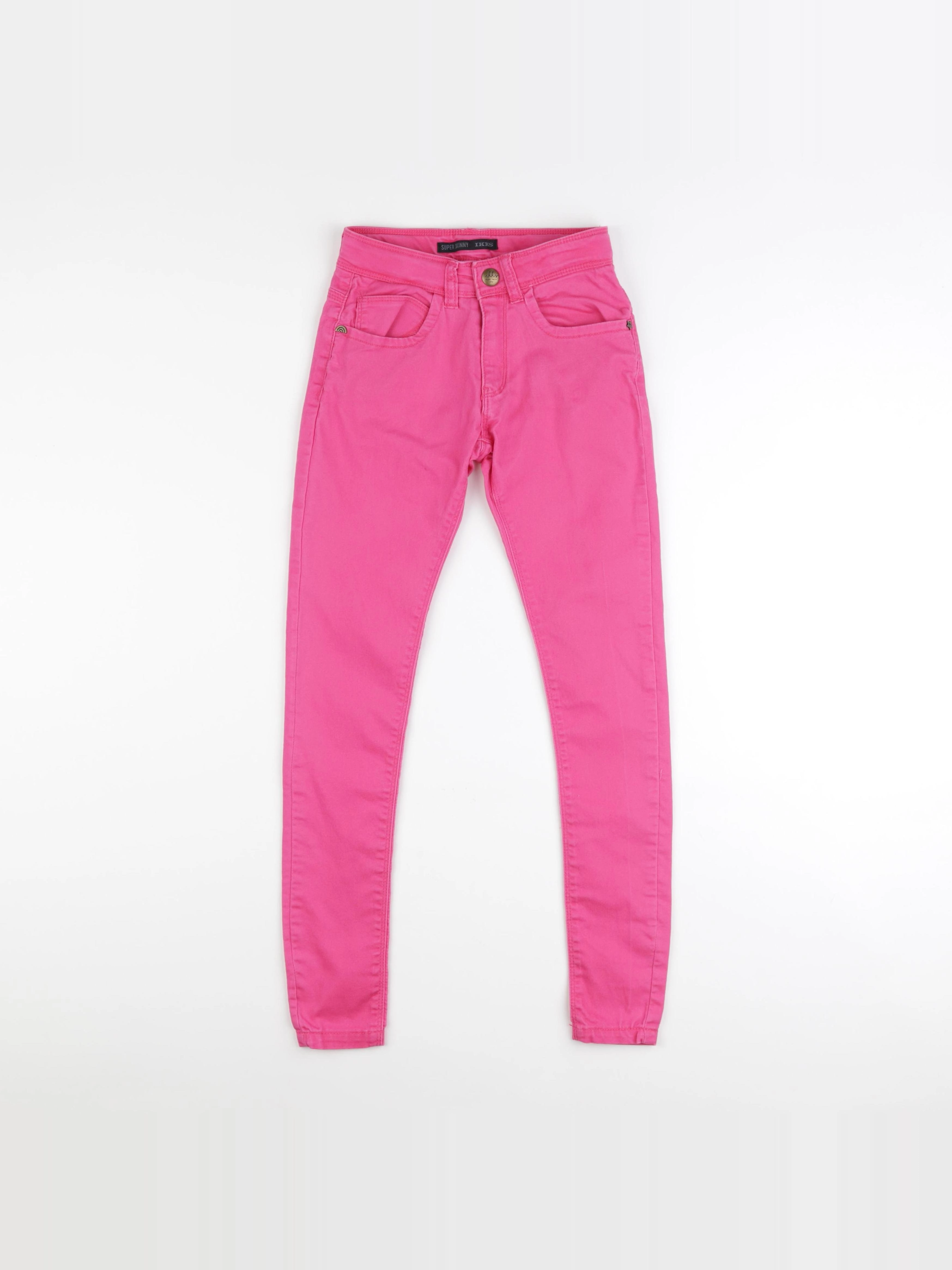 IKKS - pantalon rose - 10 ans