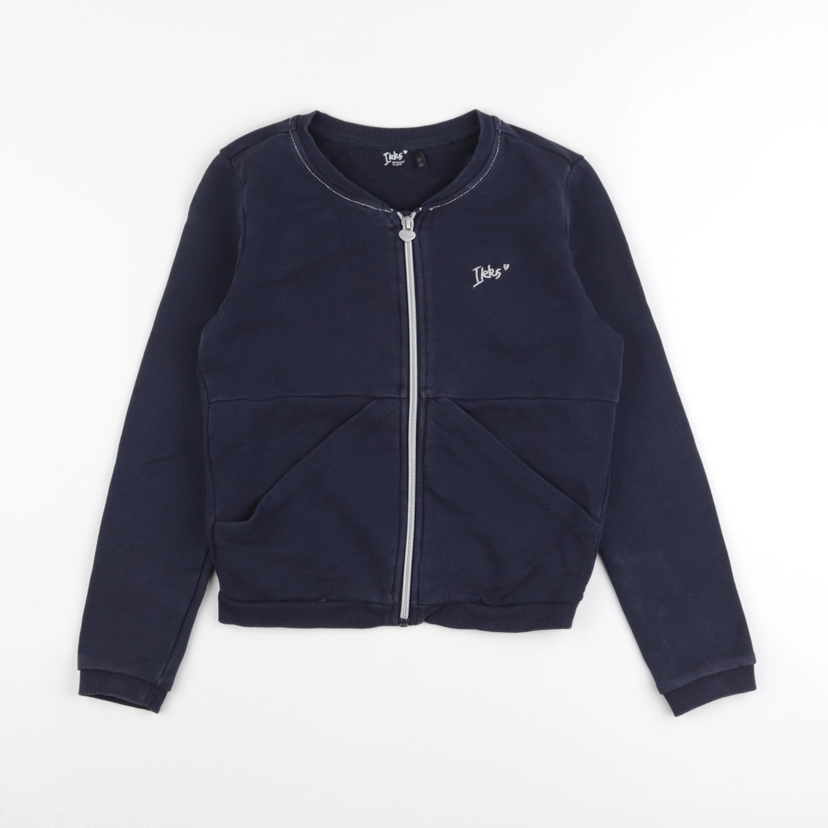 IKKS - sweat bleu - 10 ans
