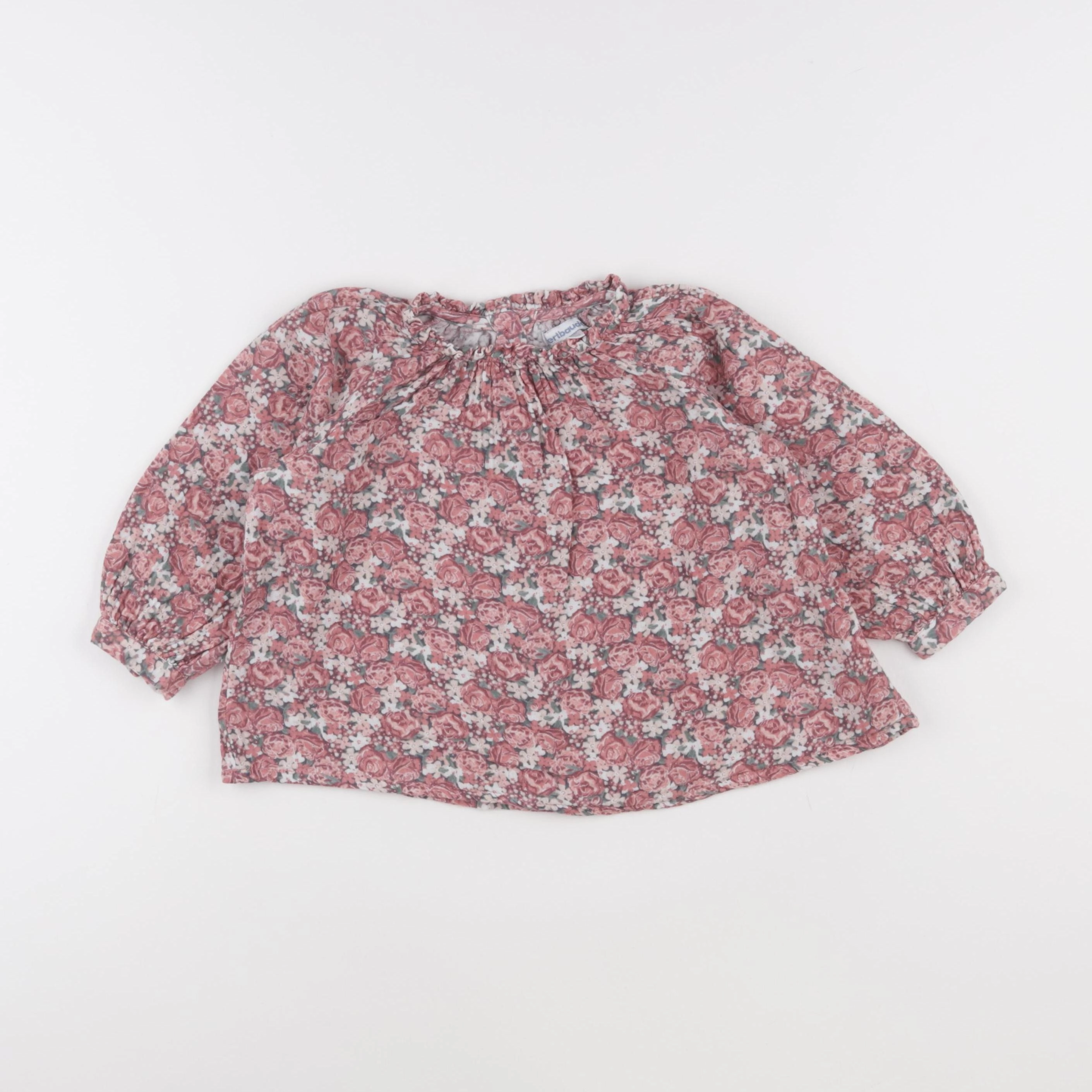 Vertbaudet - blouse rose - 2 ans